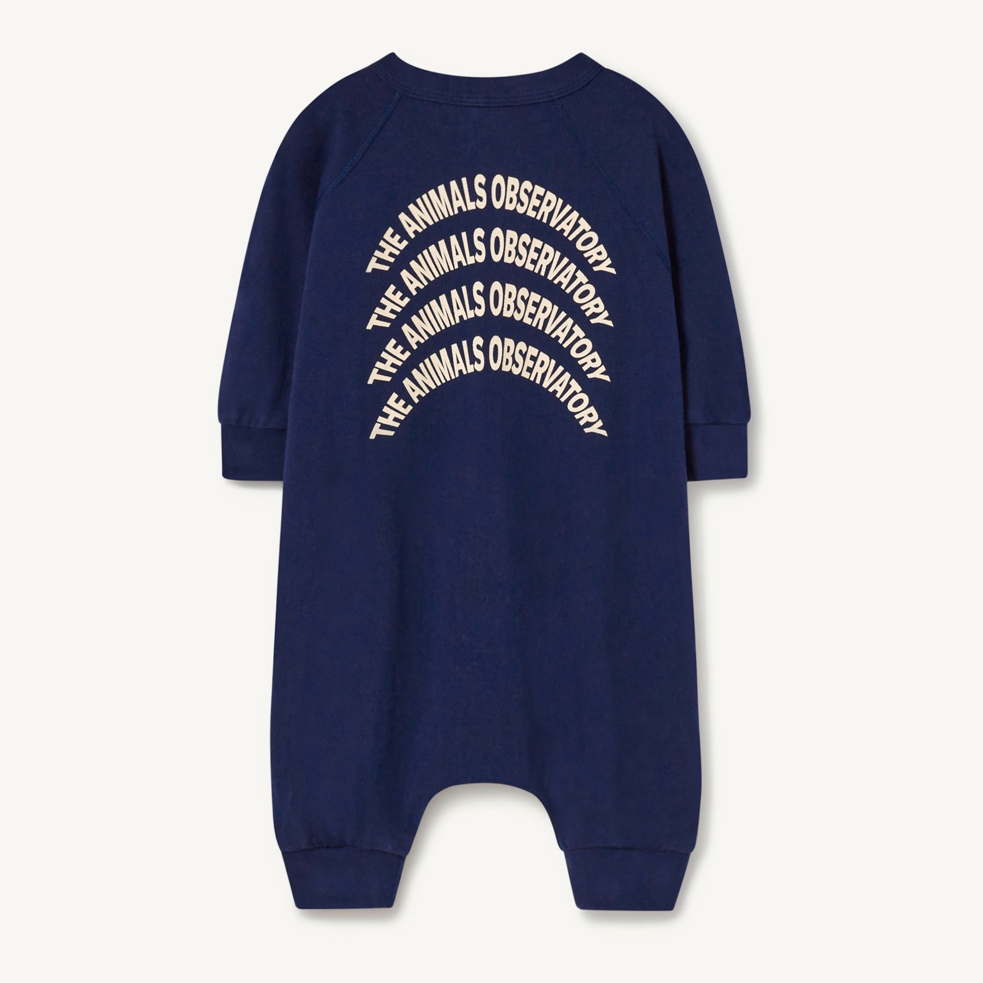 Baby Boys & Girls Blue Cotton Babysuit