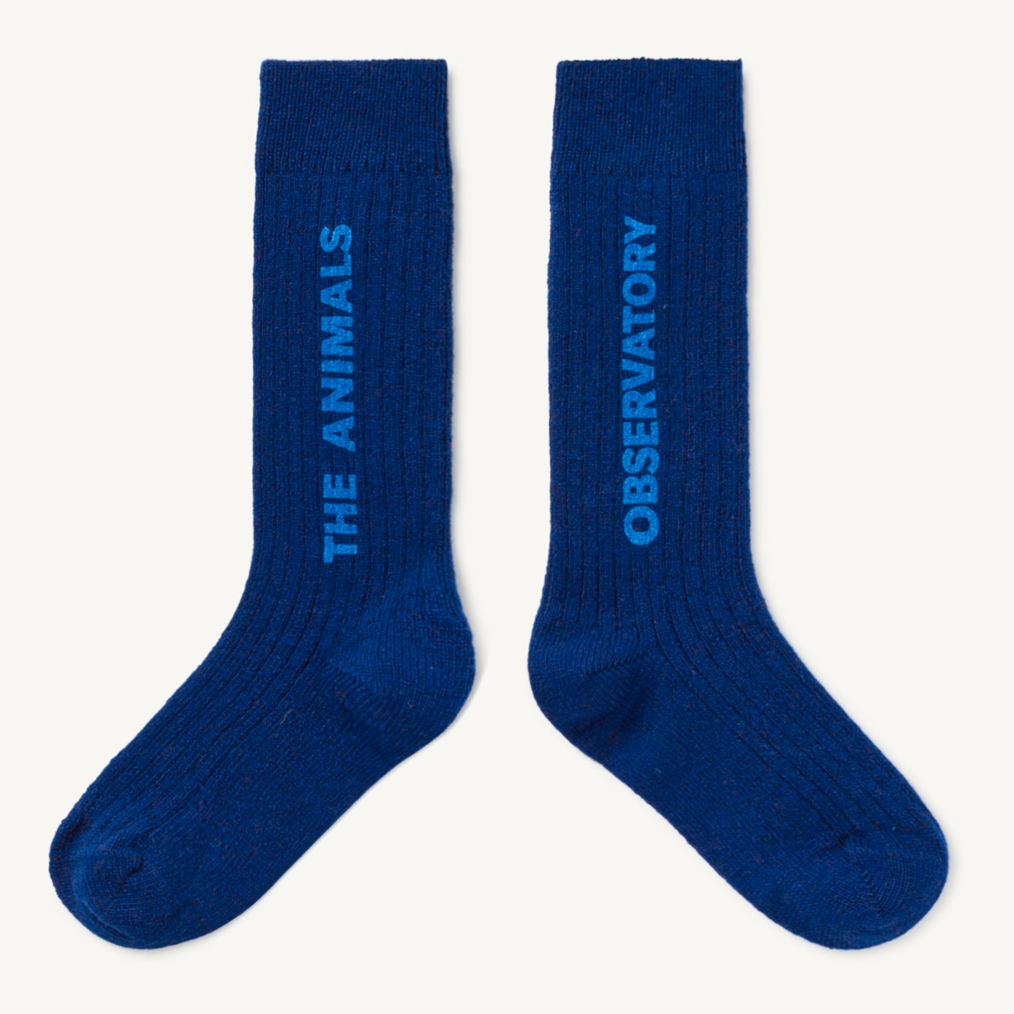 Boys & Girls Blue Wool Socks