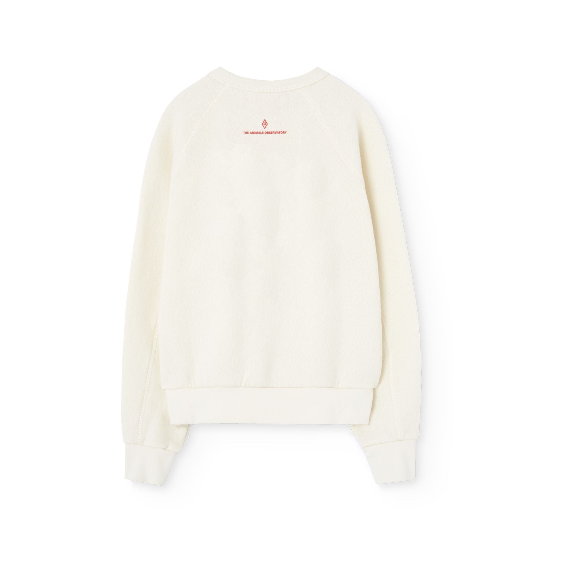 Boys & Girls White Cotton Sweatshirt