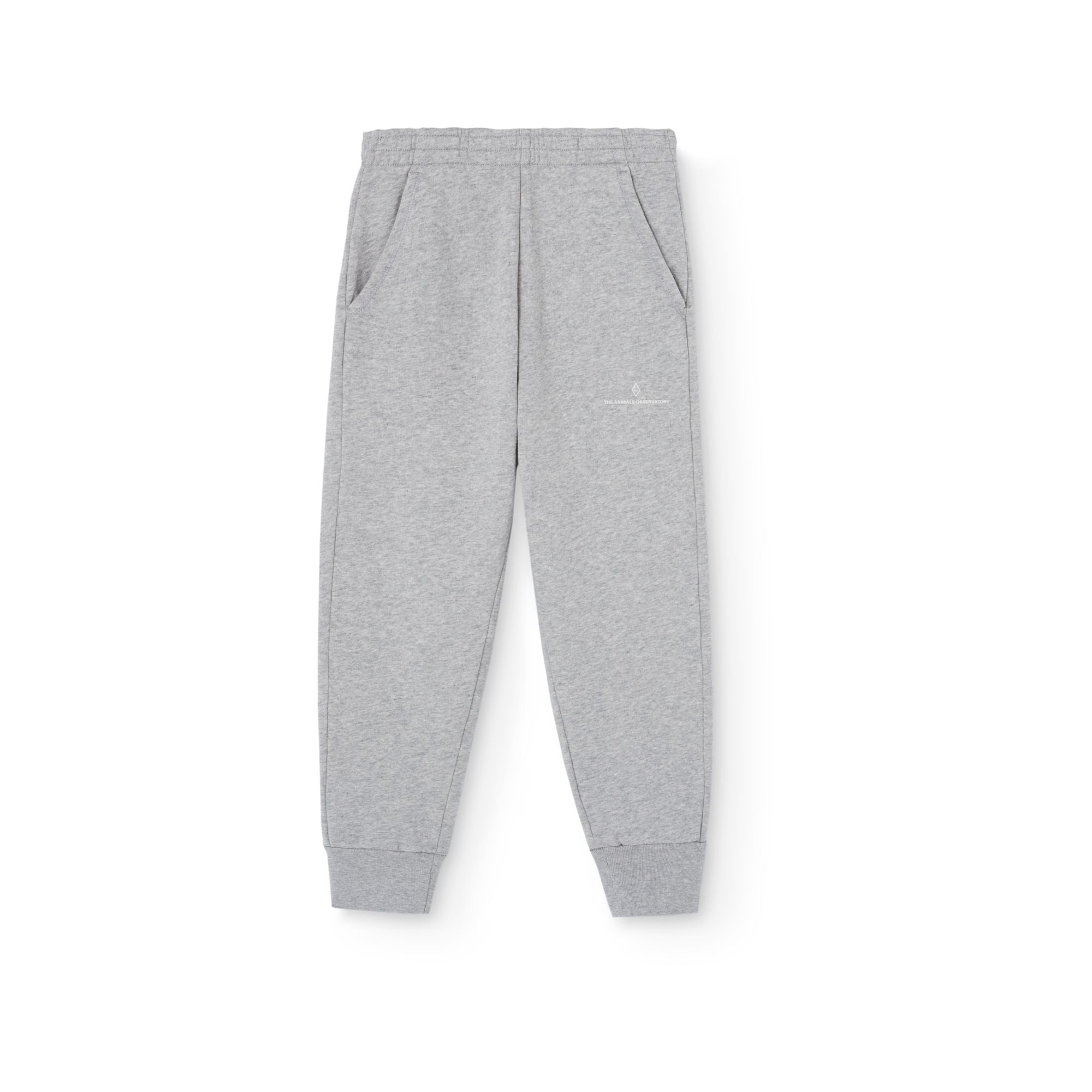 Boys & Girls Light Grey Cotton Trousers