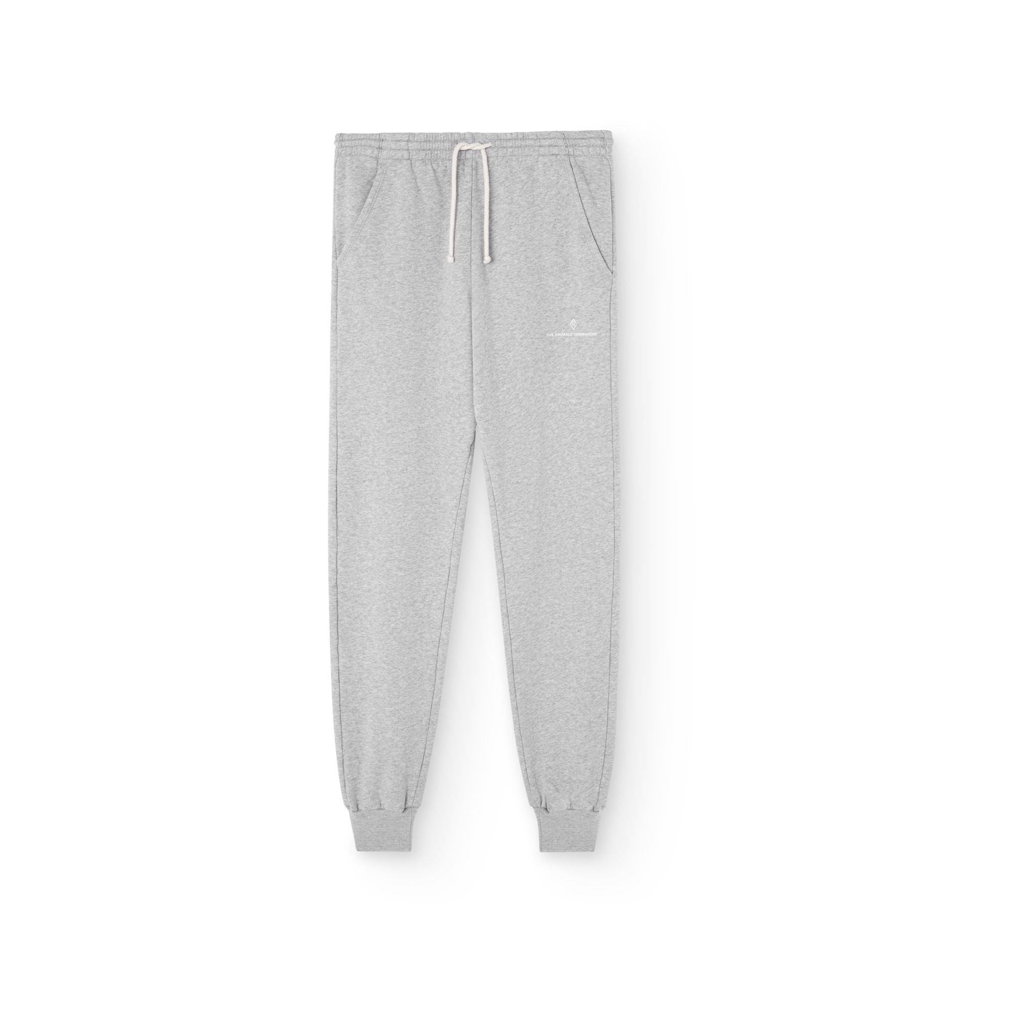 Women Light Grey Cotton Trousers