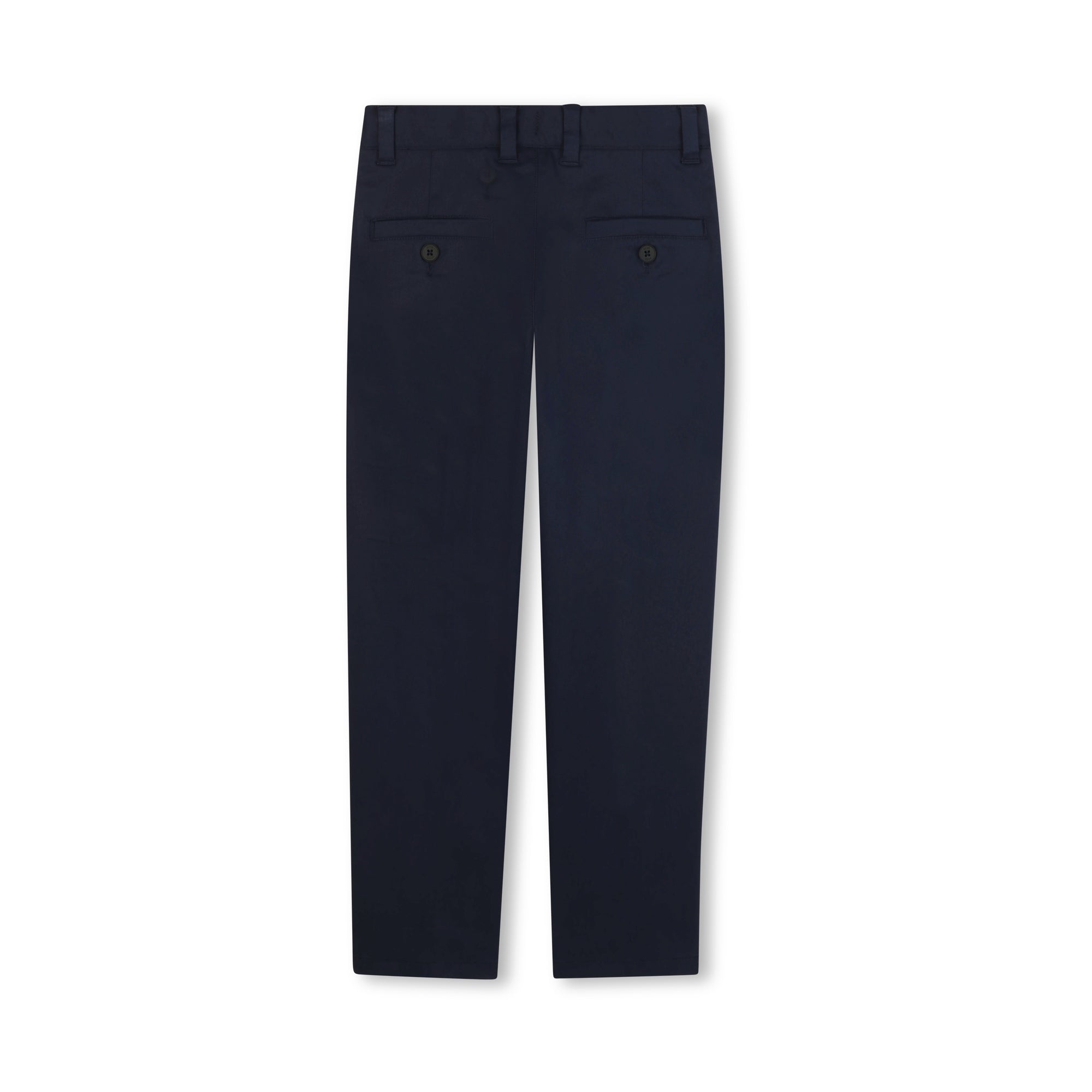 Boys Blue Cotton Trousers
