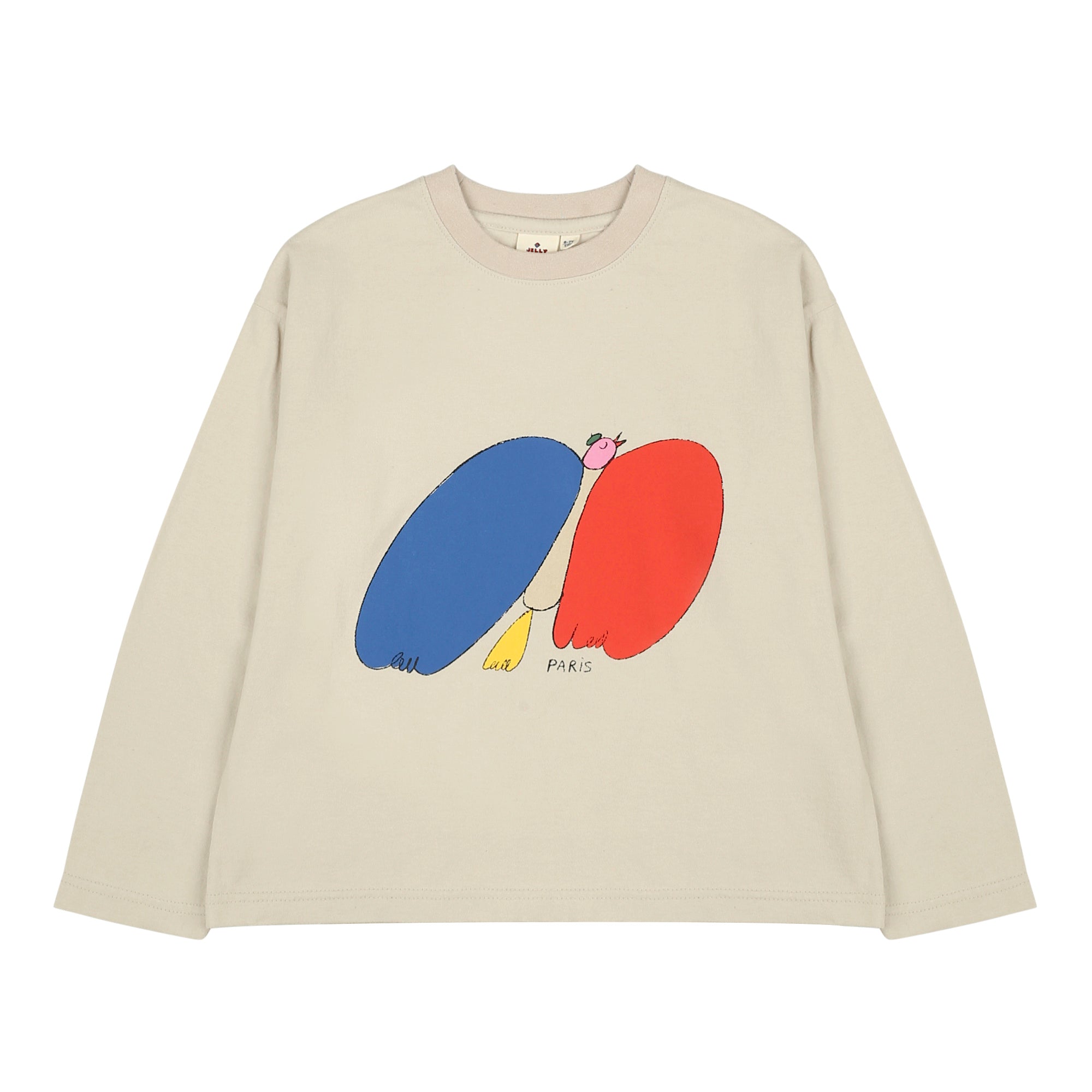 Boys & Girls Grey Printed Cotton T-Shirt