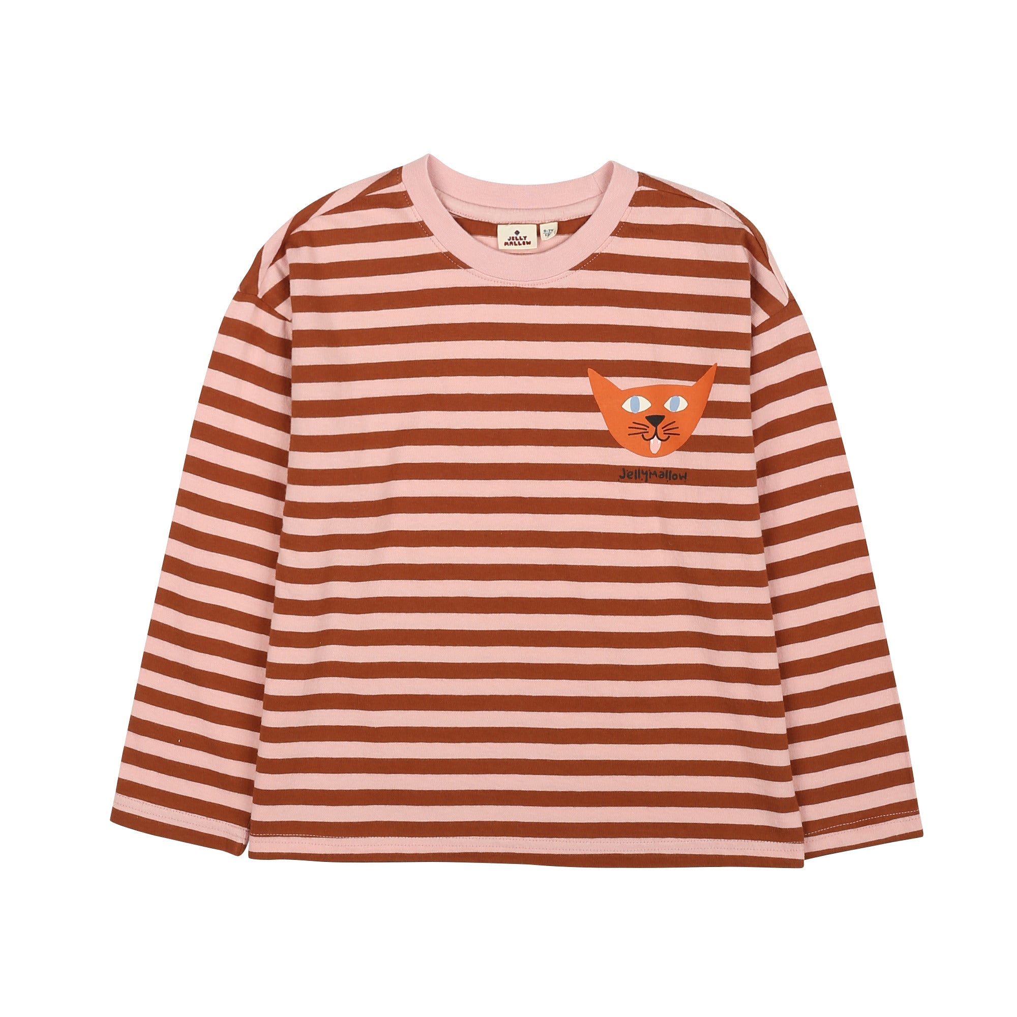 Boys & Girls Pink Stripes Cotton T-Shirt