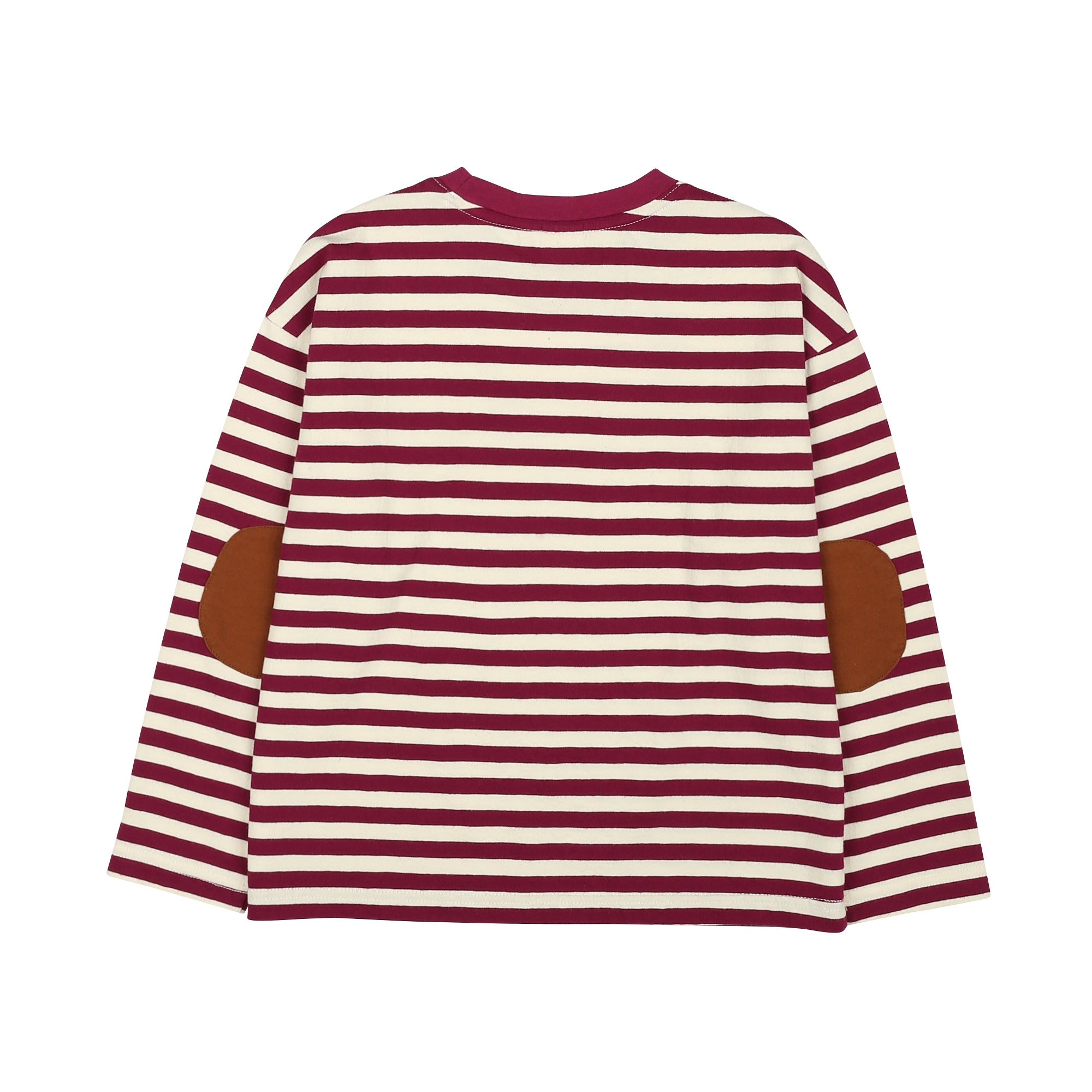Boys & Girls Purple Stripes Cotton T-Shirt