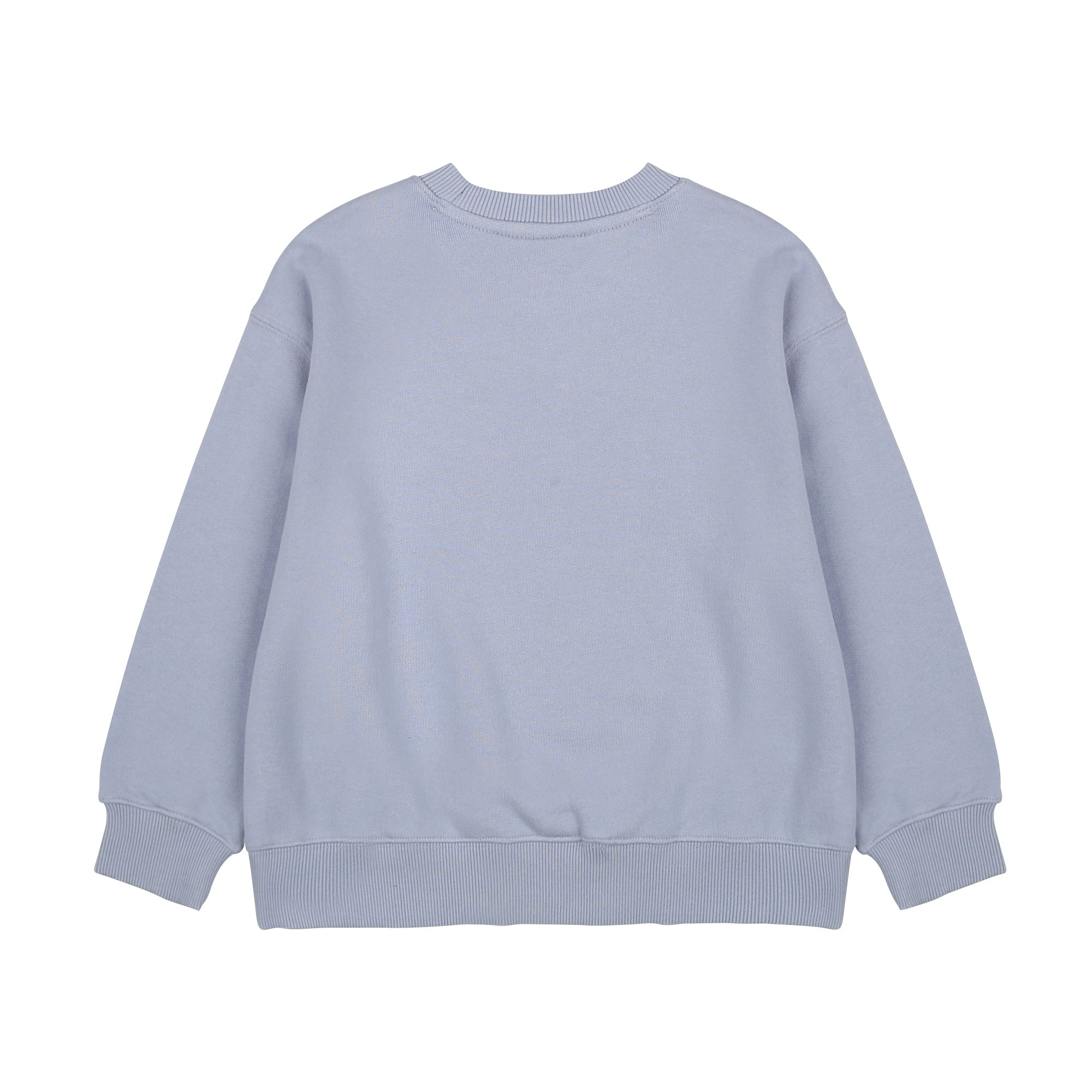 Boys & Girls Lilac Printed Cotton Sweatshirt