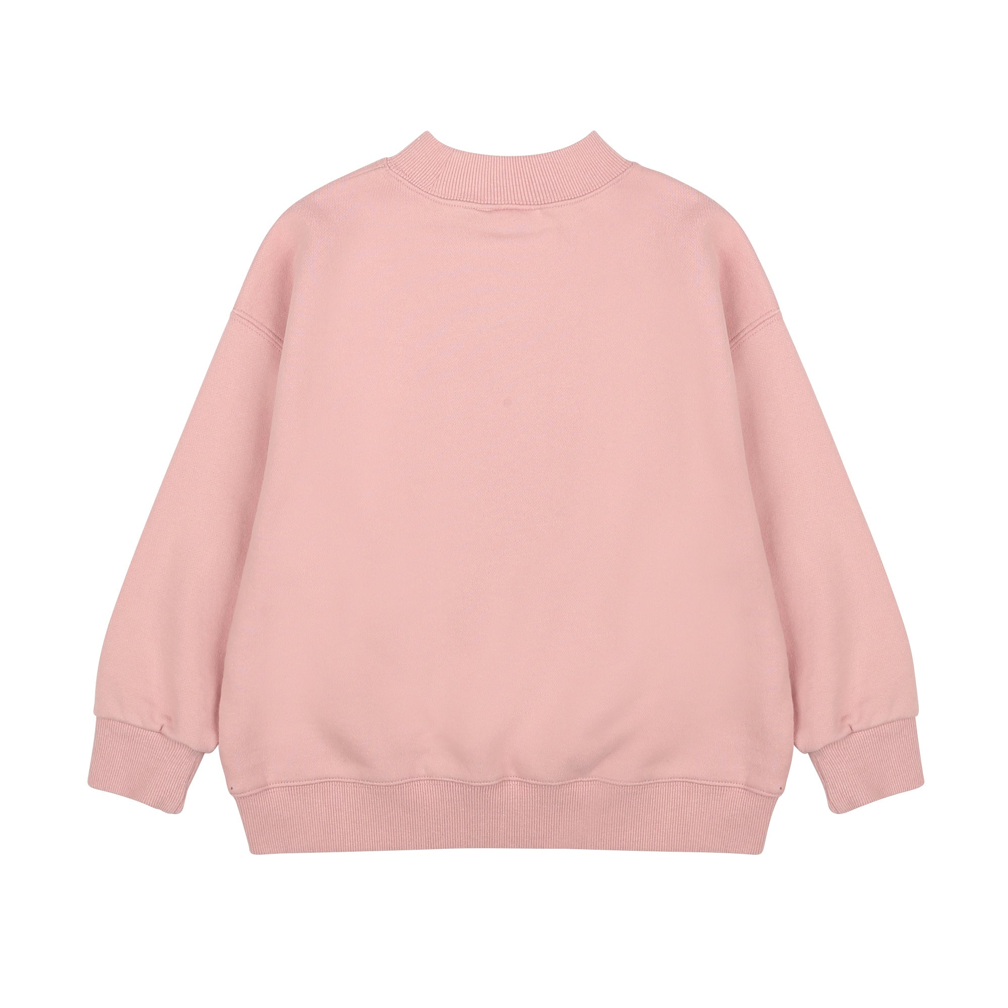 Boys & Girls Pink Printed Cotton Sweatshirt