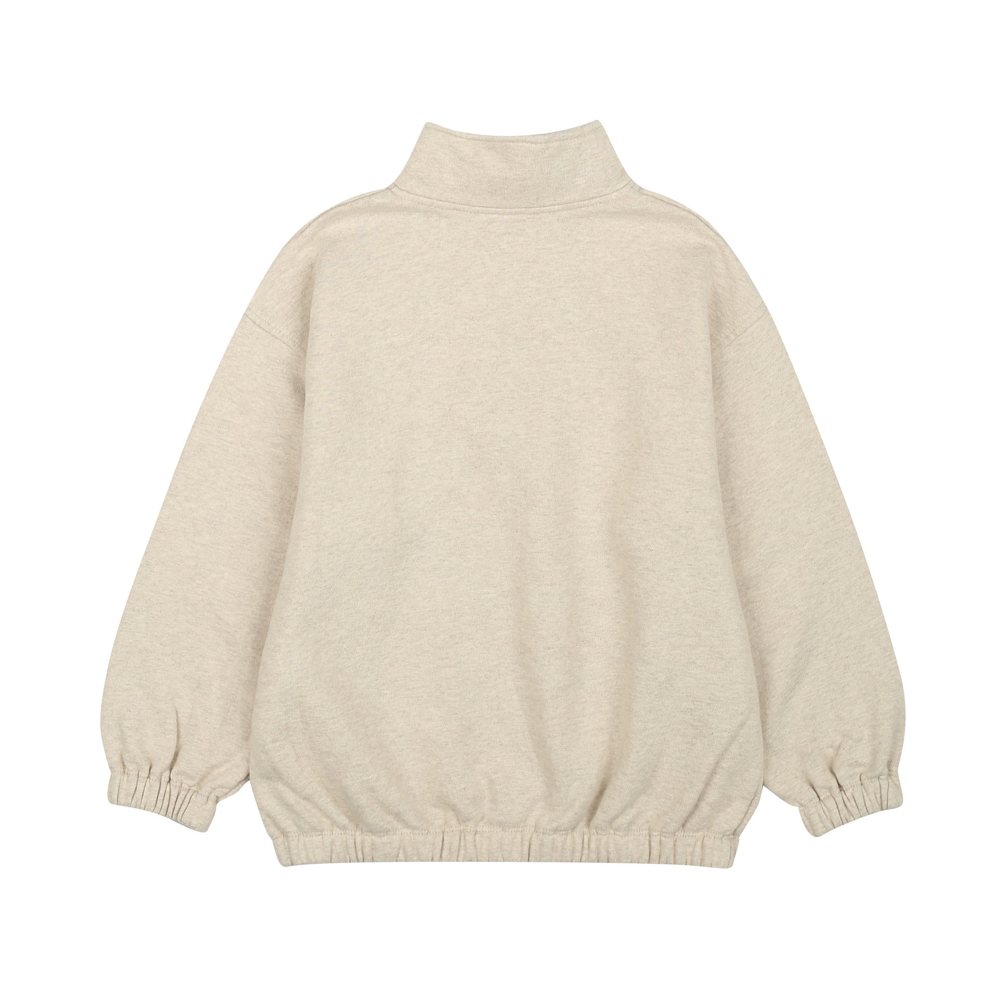 Boys & Girls Oatmeal Cotton Sweatshirt