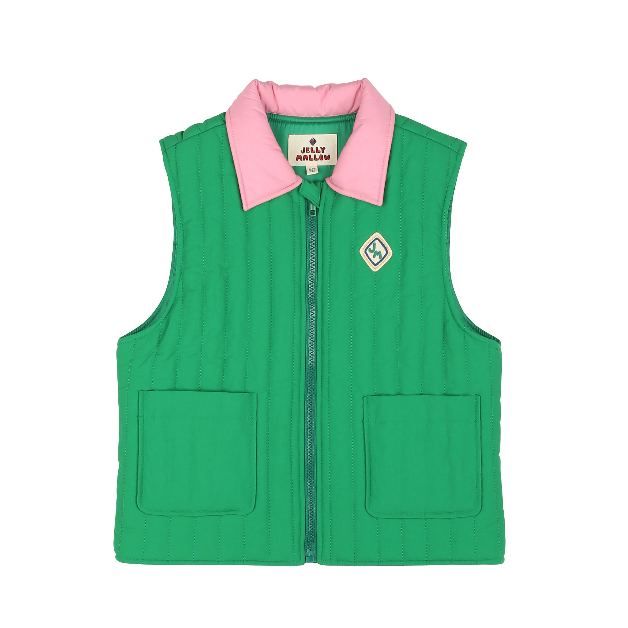 Boys & Girls Green Padded Gilet