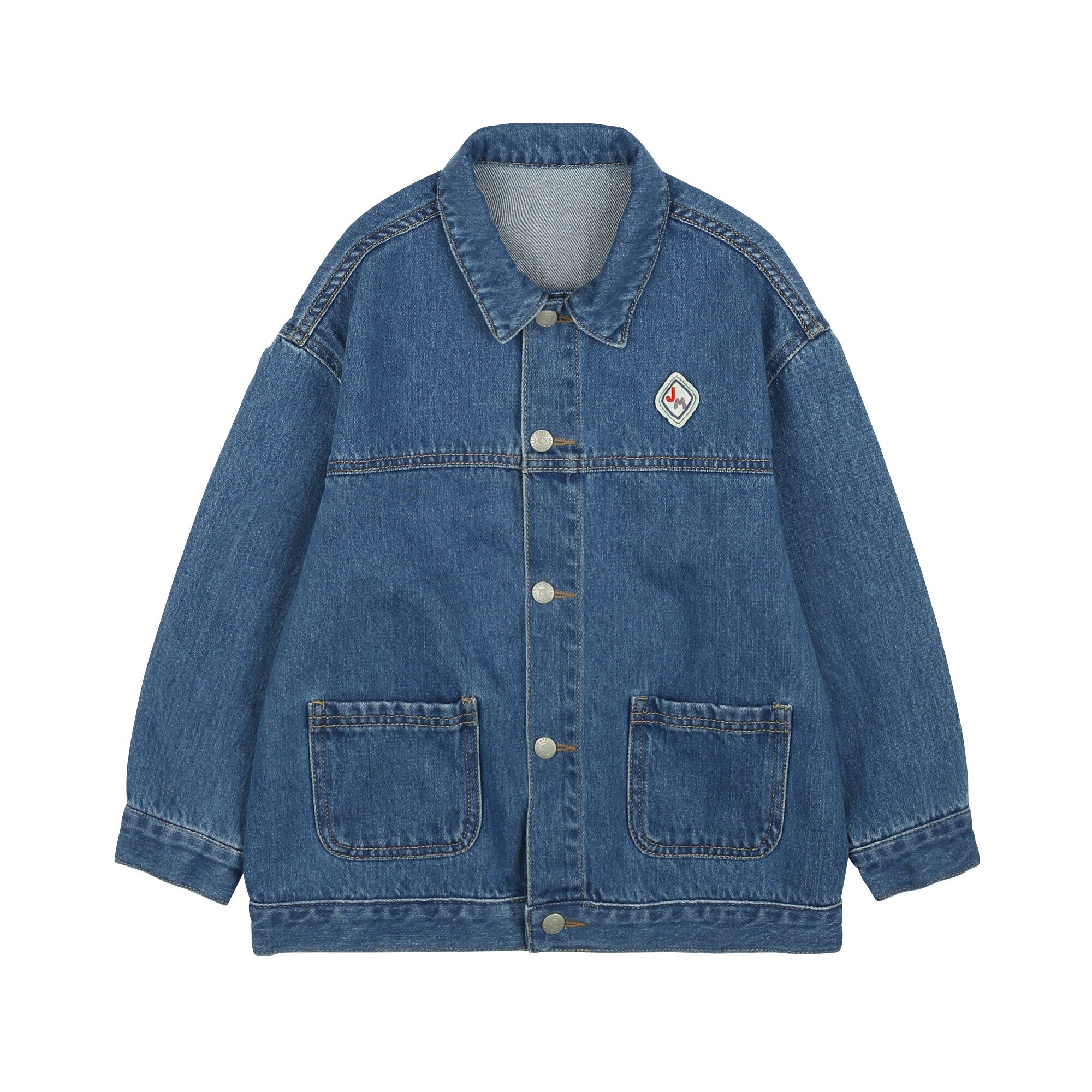 Boys & Girls Blue Denim Coat