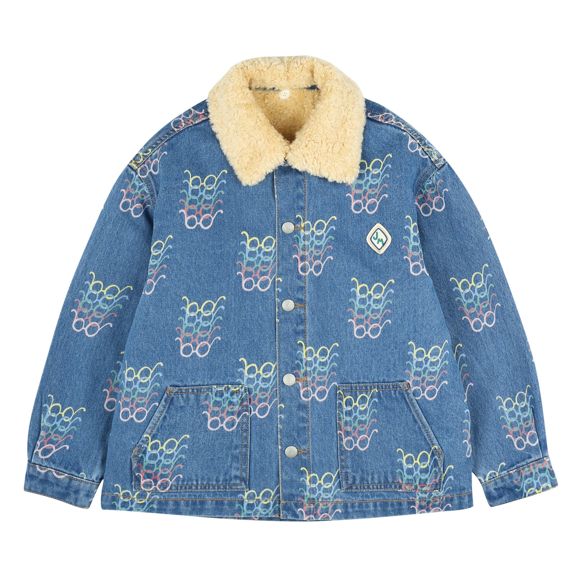 Boys & Girls Blue Denim Coat