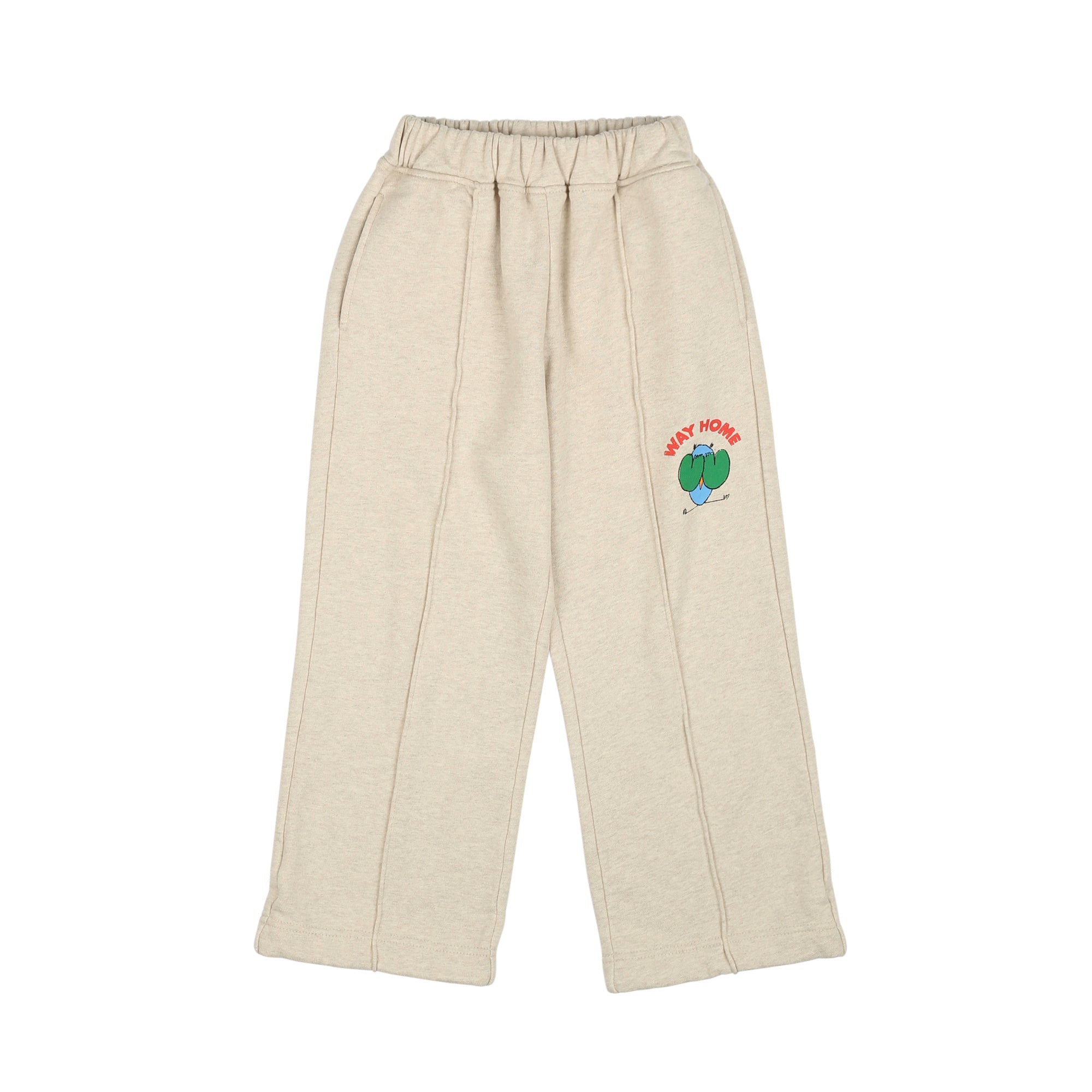 Boys & Girls Oatmeal Cotton Trousers