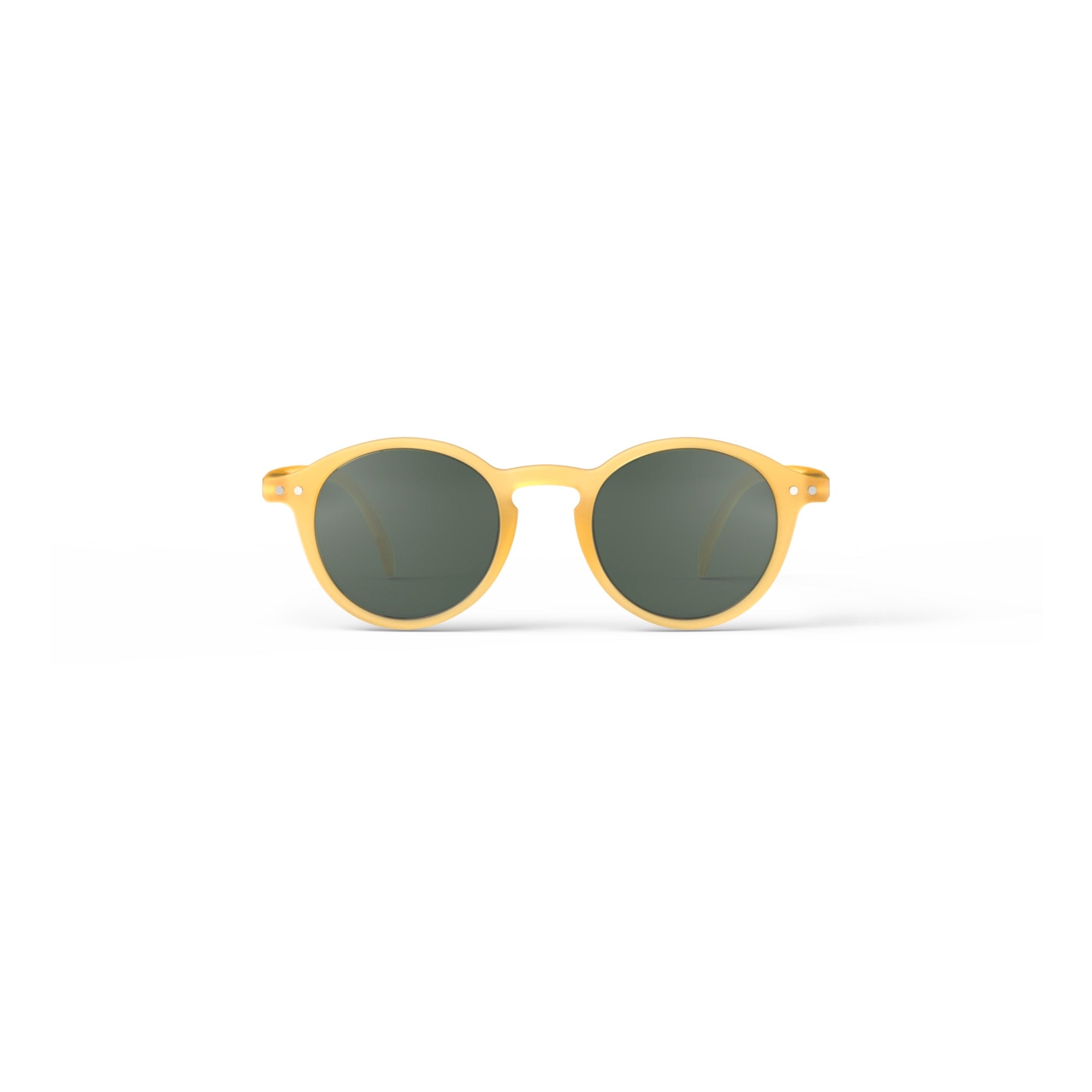Boys & Girls Yellow "SUN #D" Sunglasses(5-10Y)