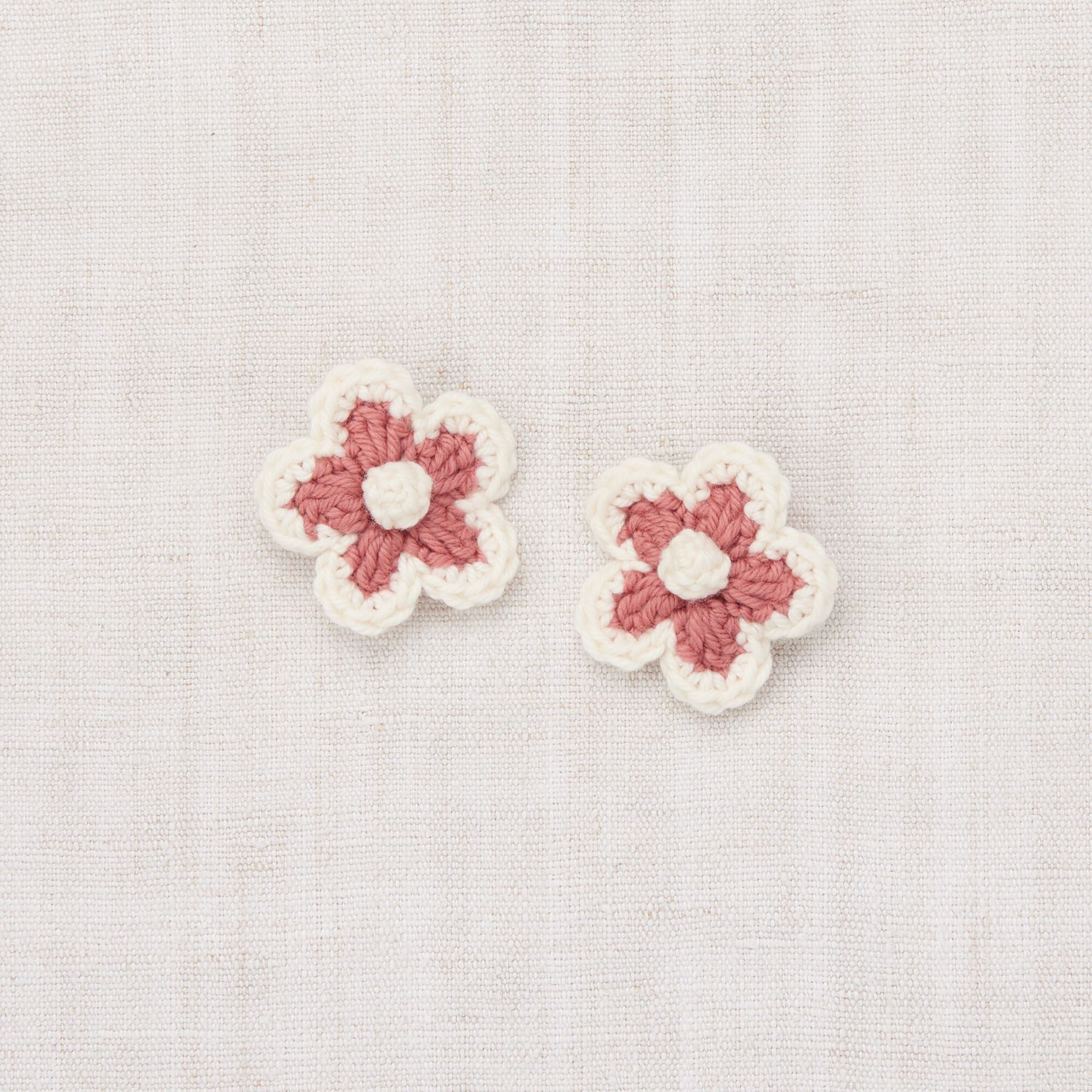 Boys & Girls Pink Flower Hair Clips