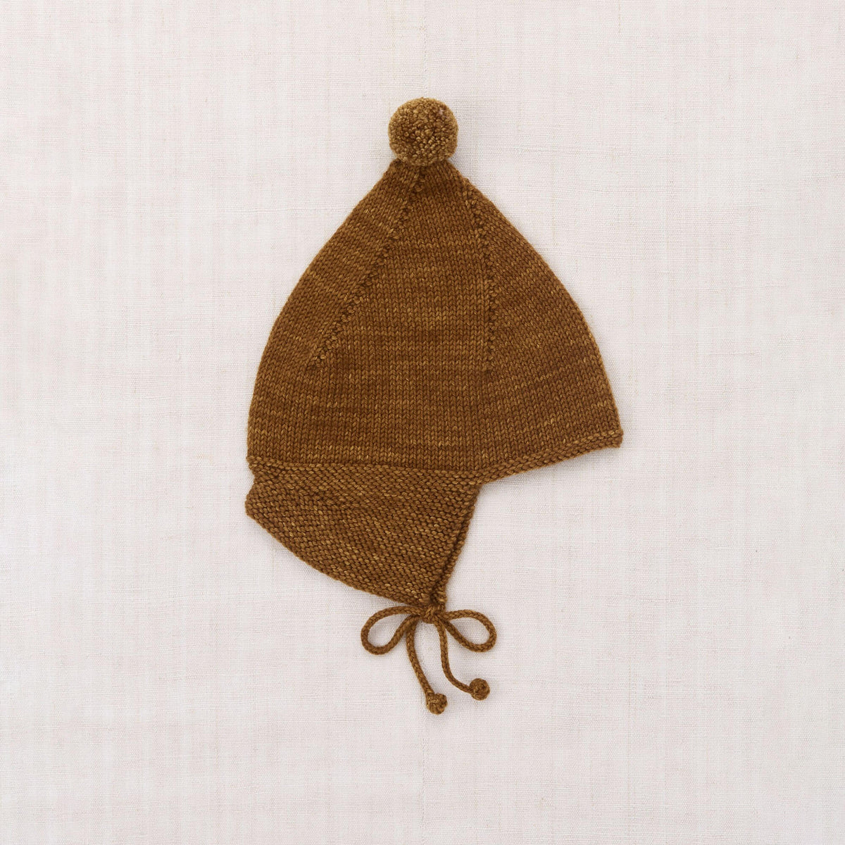Boys & Girls Brown Wool Hat