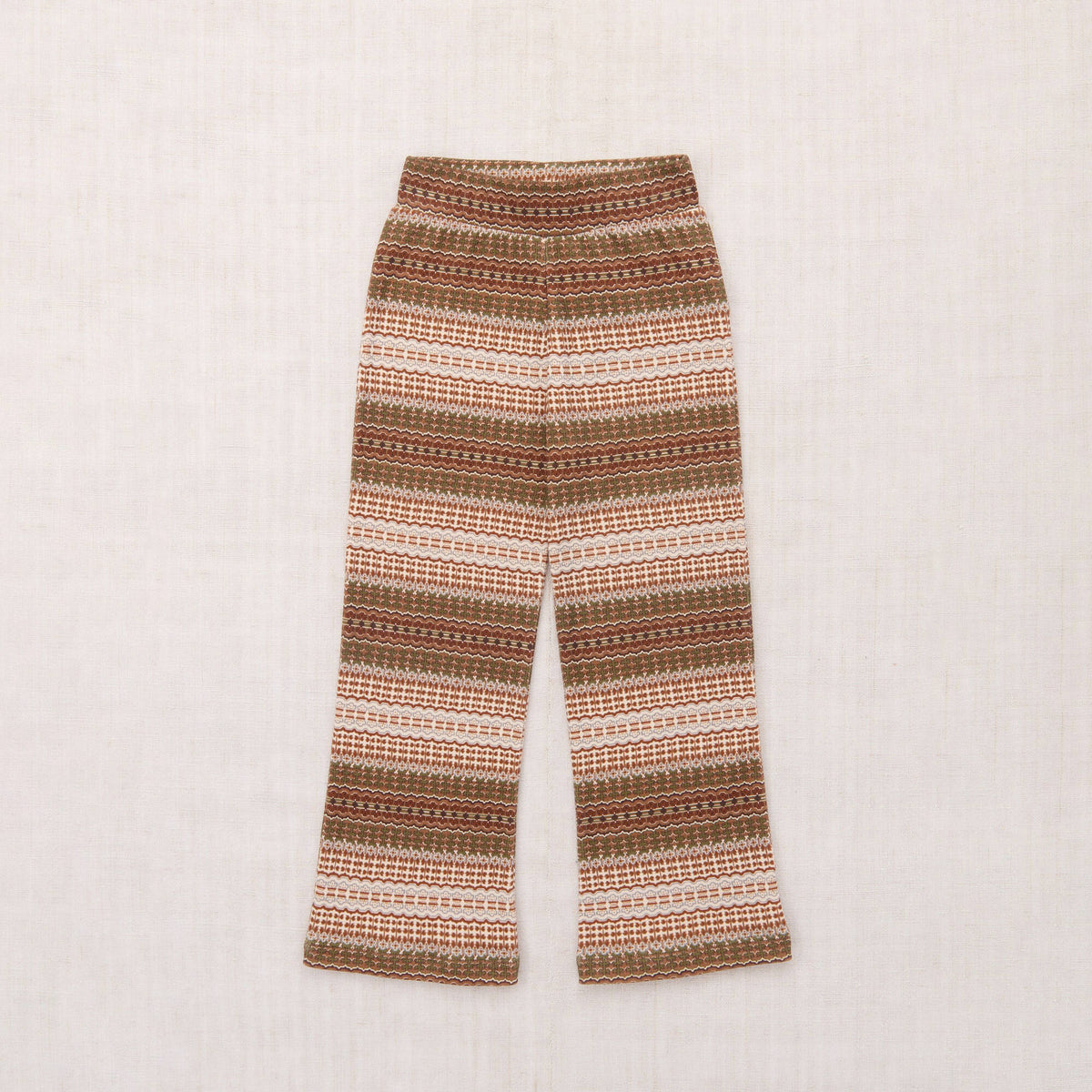 Boys & Girls Multicolor Pattern Cotton Trousers