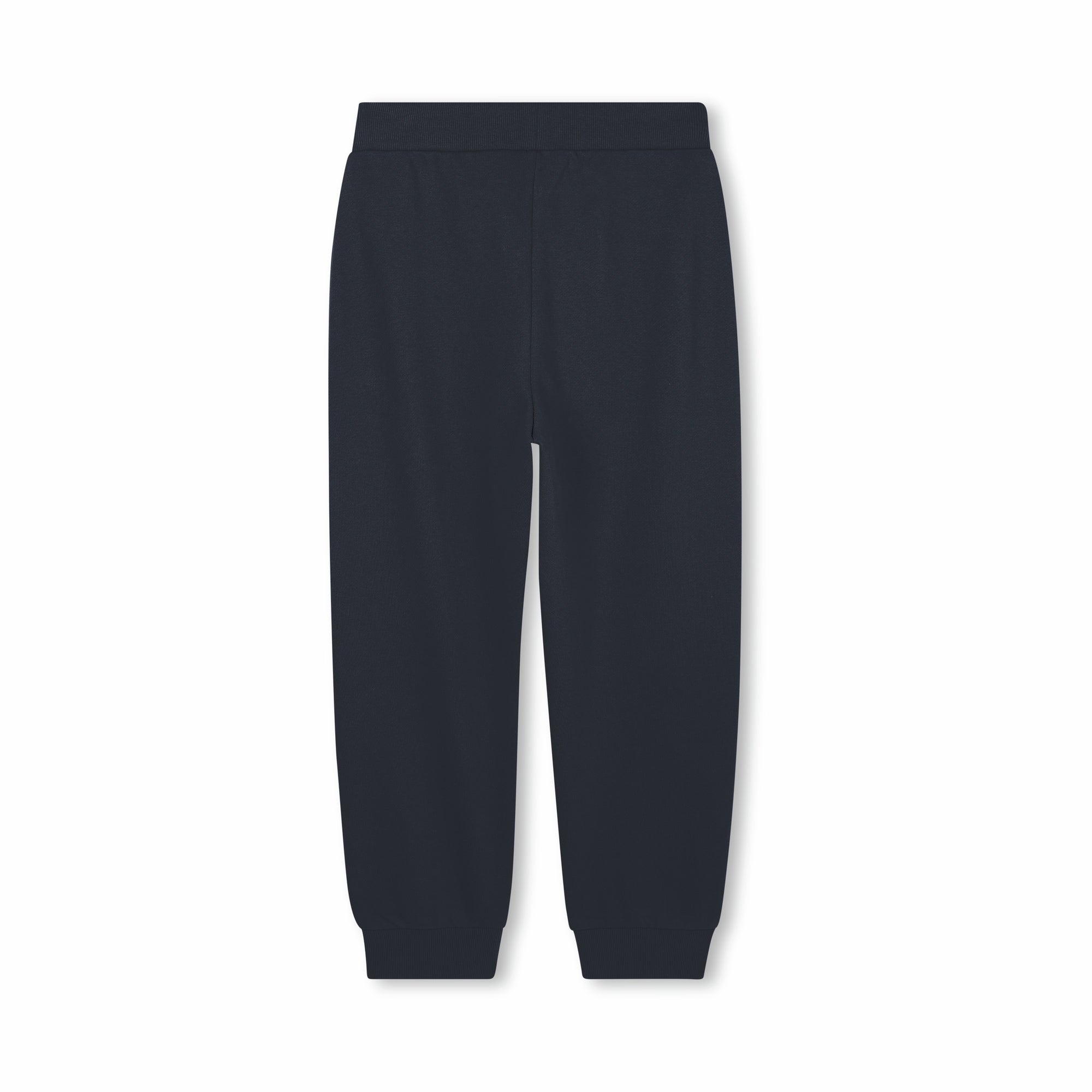 Boys & Girls Dark Blue Cotton Trousers