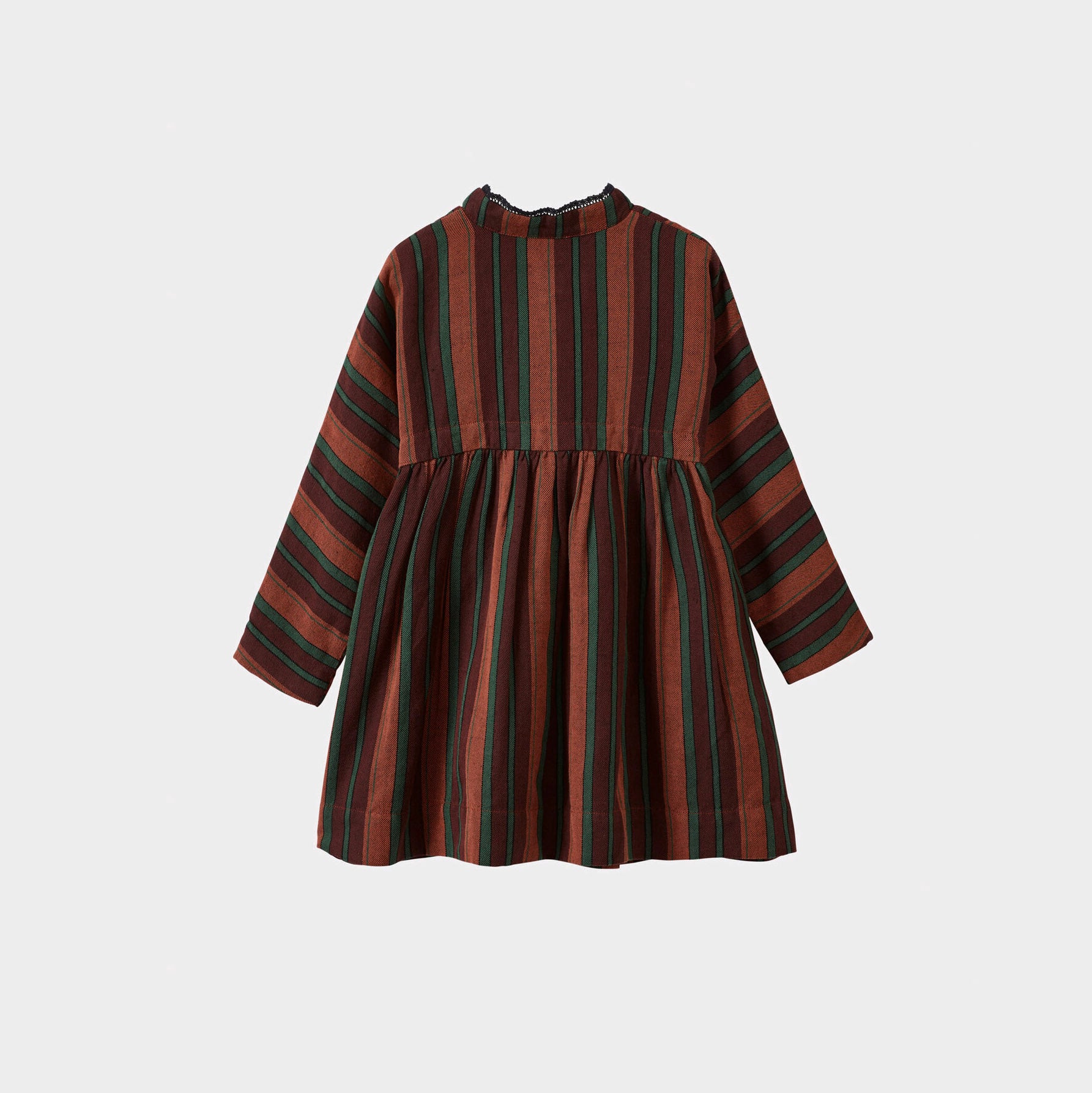 Girls Multicolor Stripes Dress