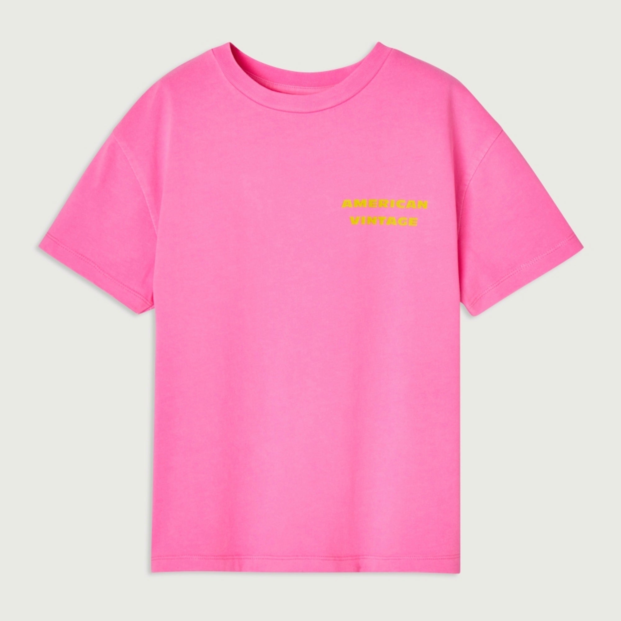 Boys & Girls Pink Printed Cotton T-Shirt