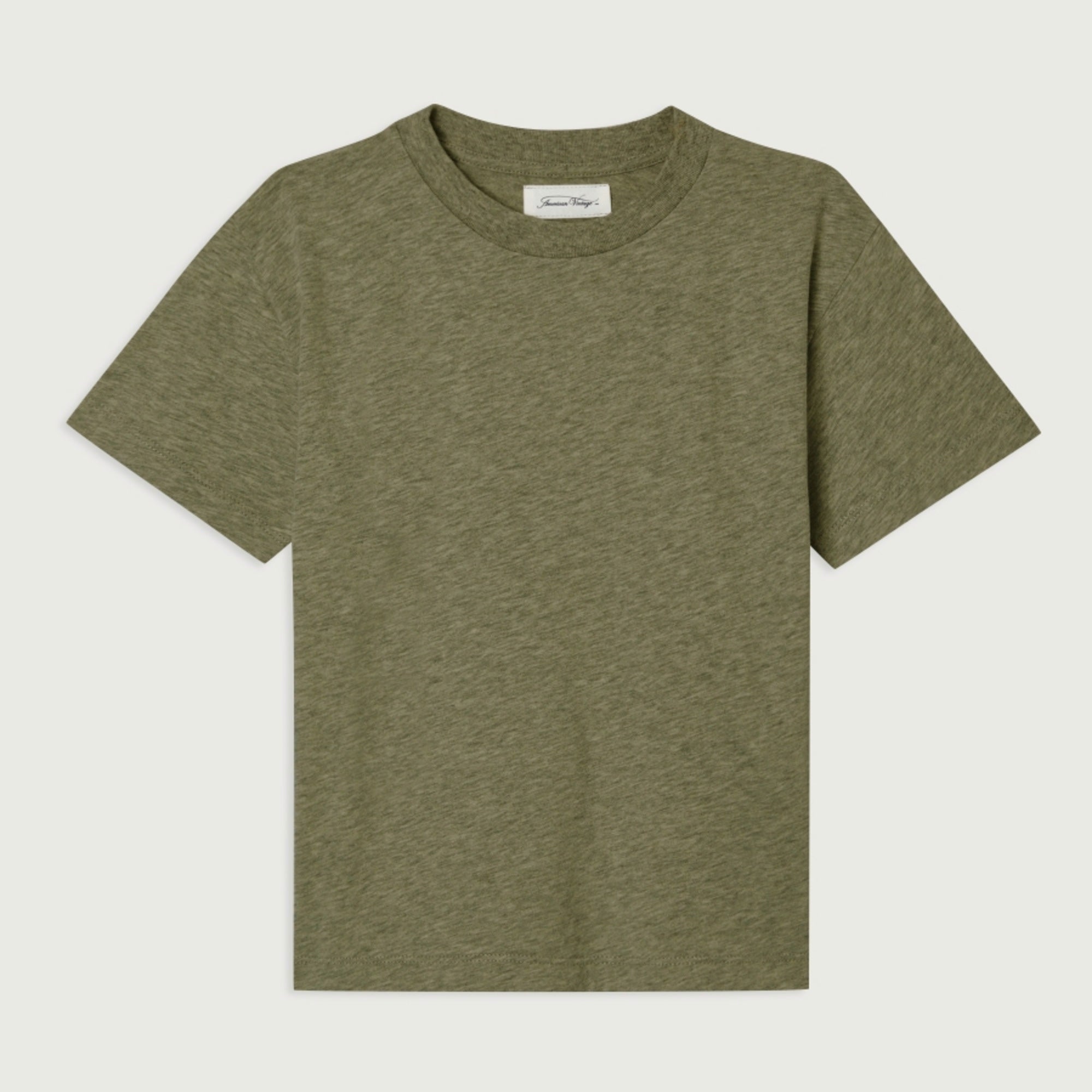 Boys & Girls Green Cotton T-Shirt