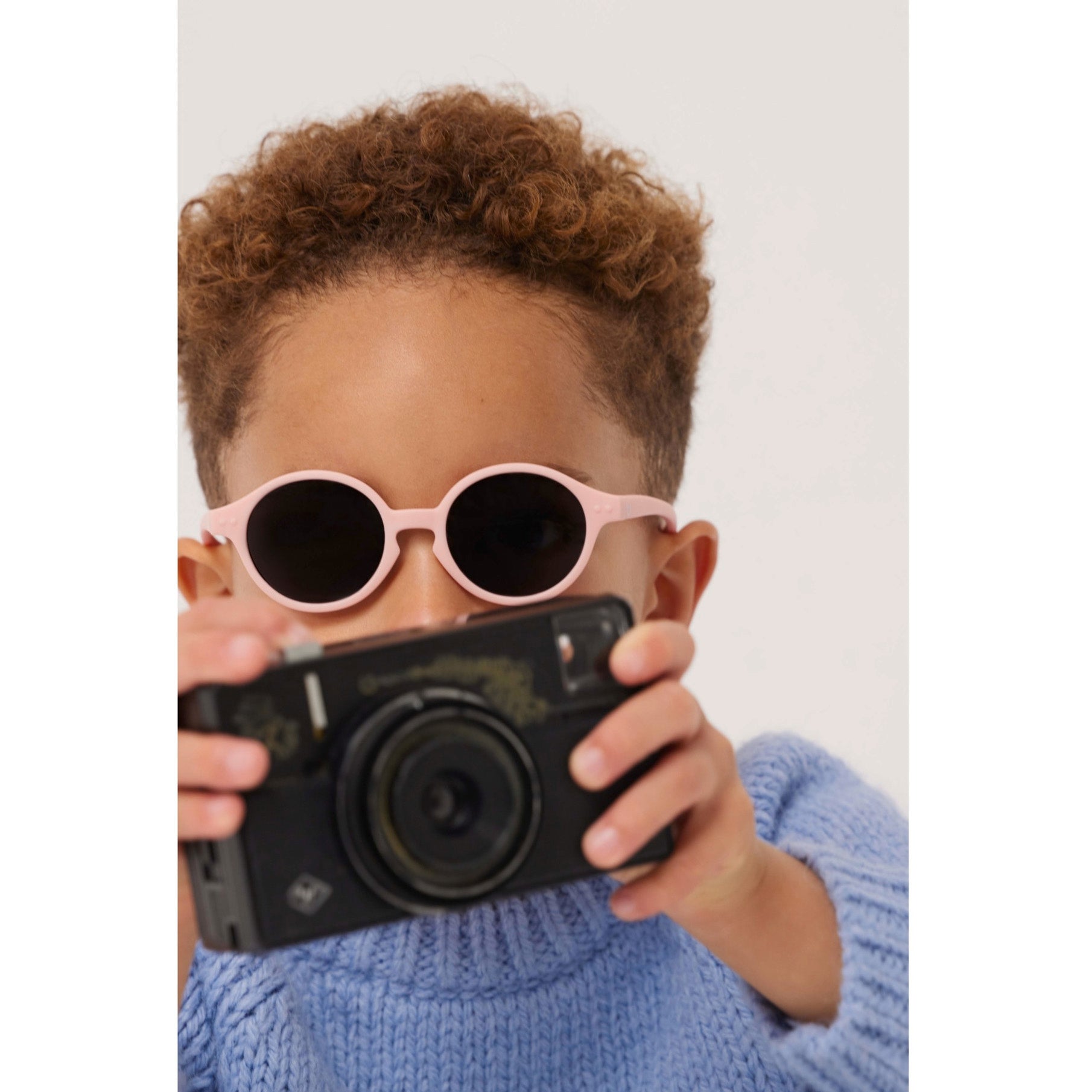 Baby Boys & Girls Pink "#d" Sunglasses(9-36M)