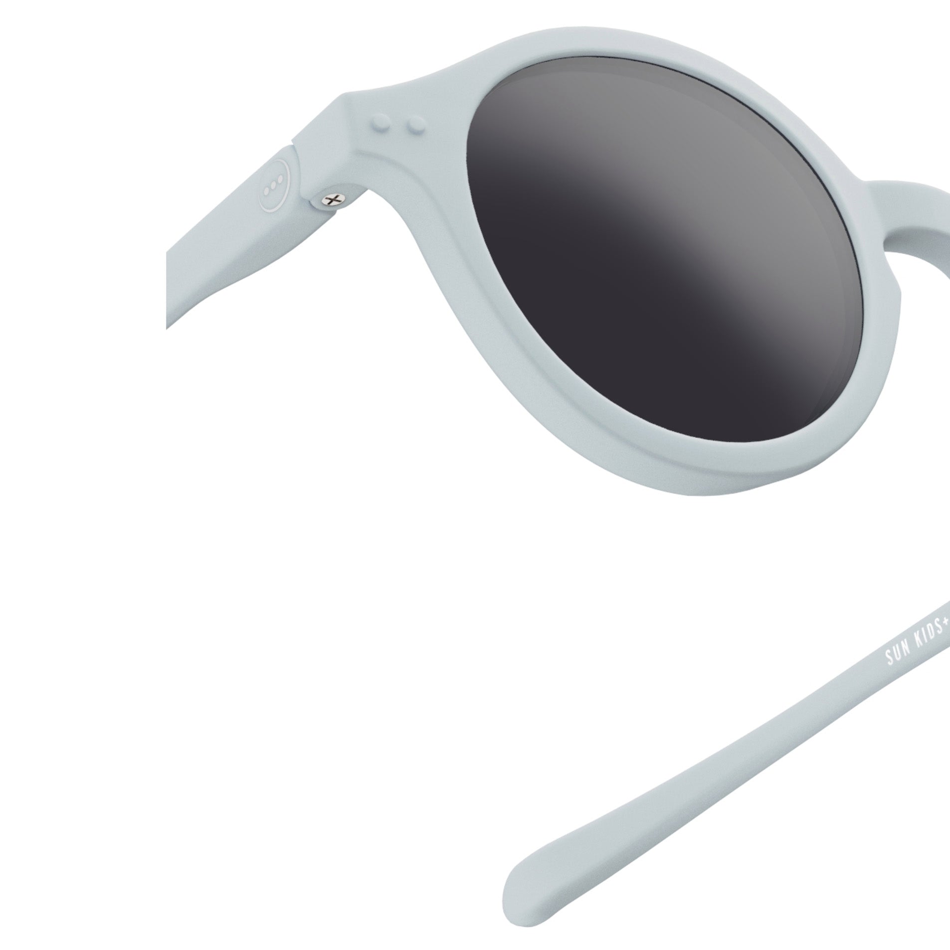 Boys & Girls Light Blue "KID+ #d" Sunglasses(3-5Y)
