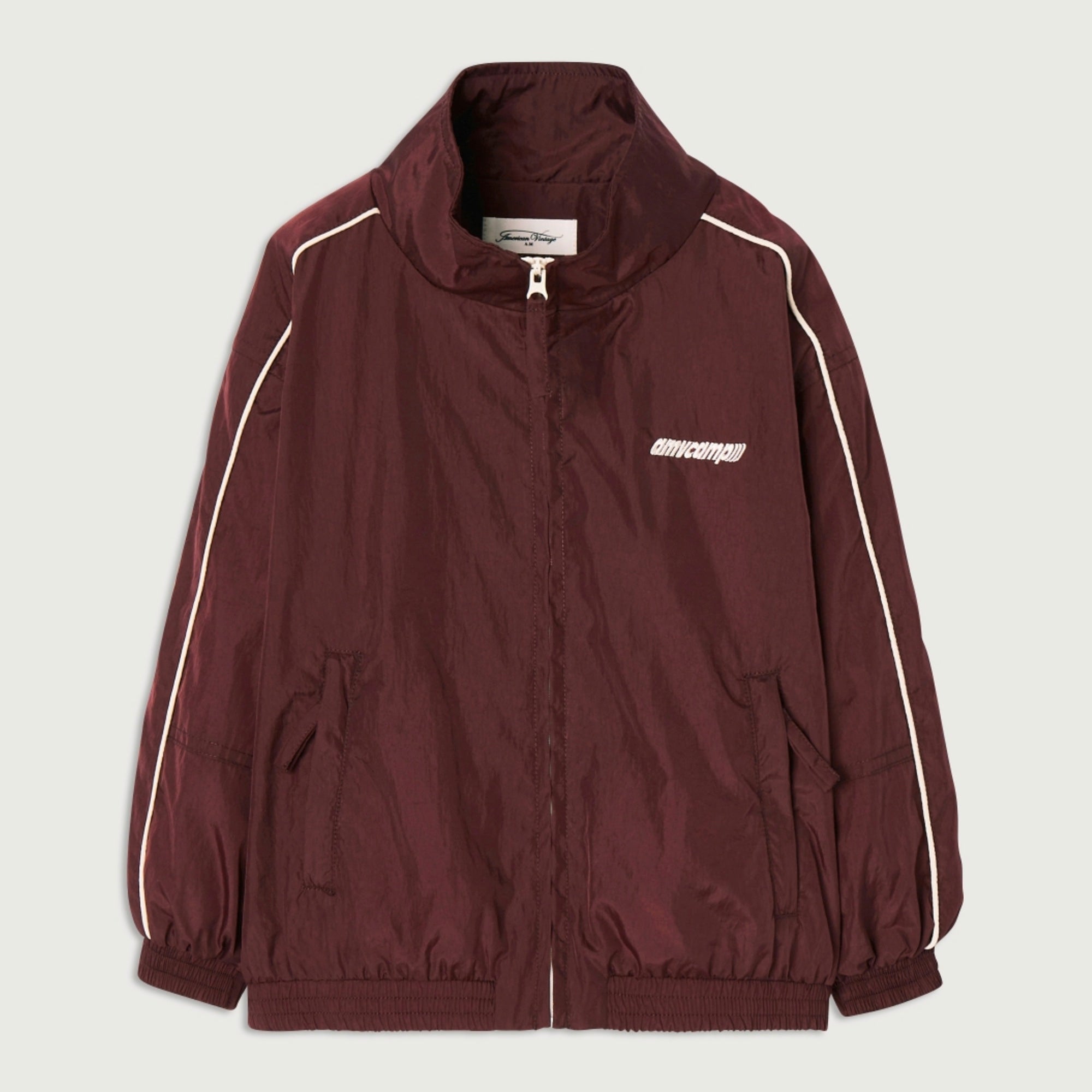 Boys & Girls Dark Red Zip-Up Jacket