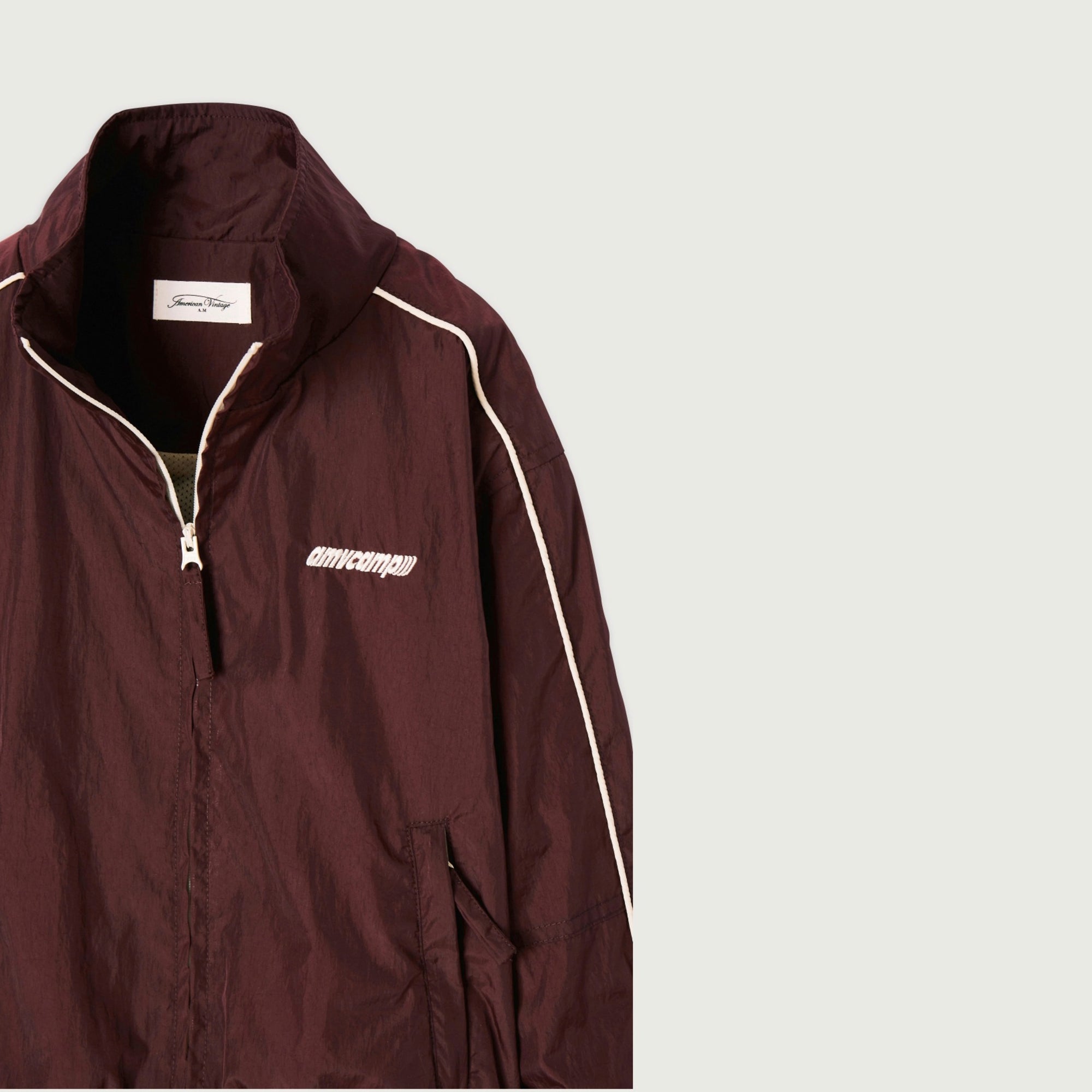 Boys & Girls Dark Red Zip-Up Jacket