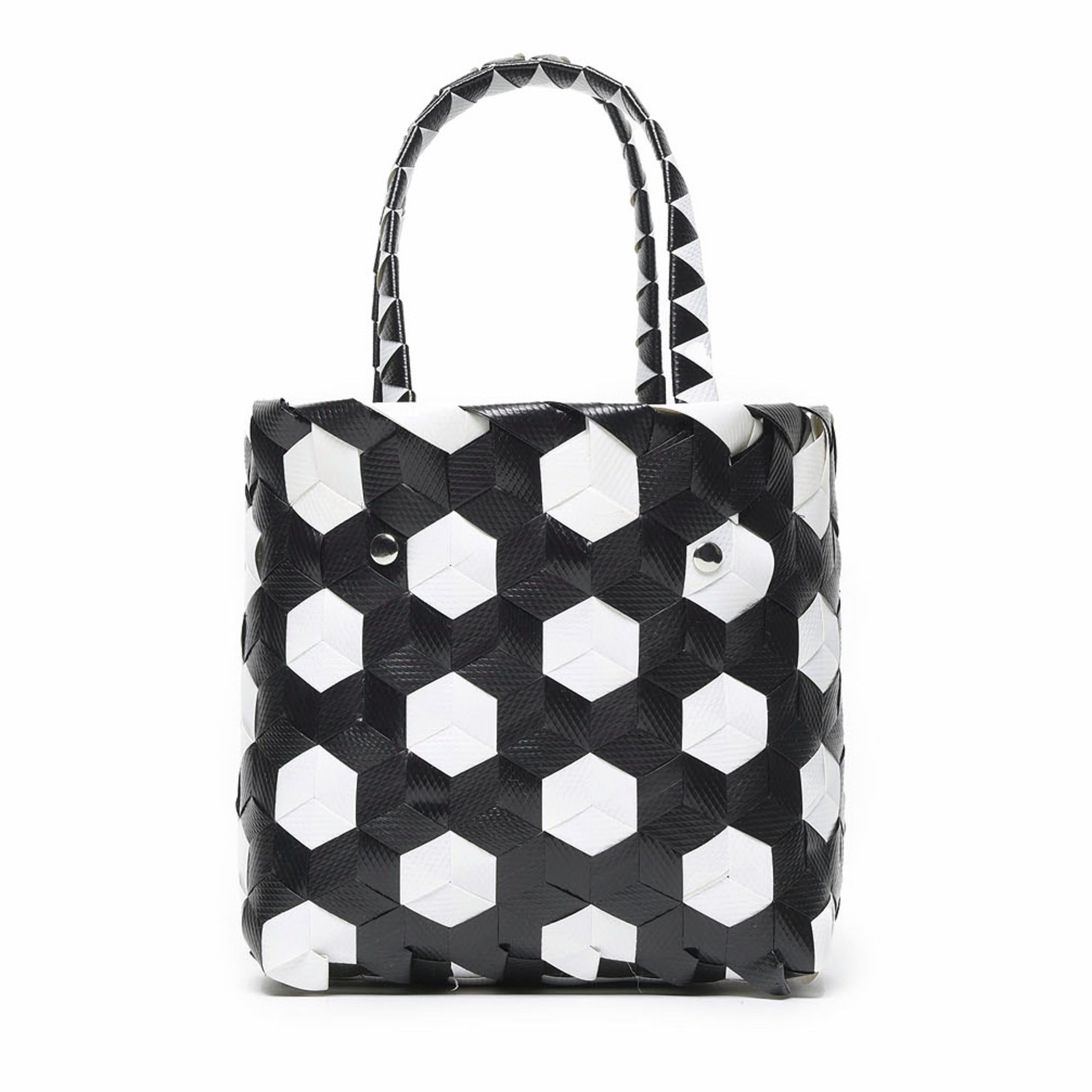Girls Black Logo Handbag