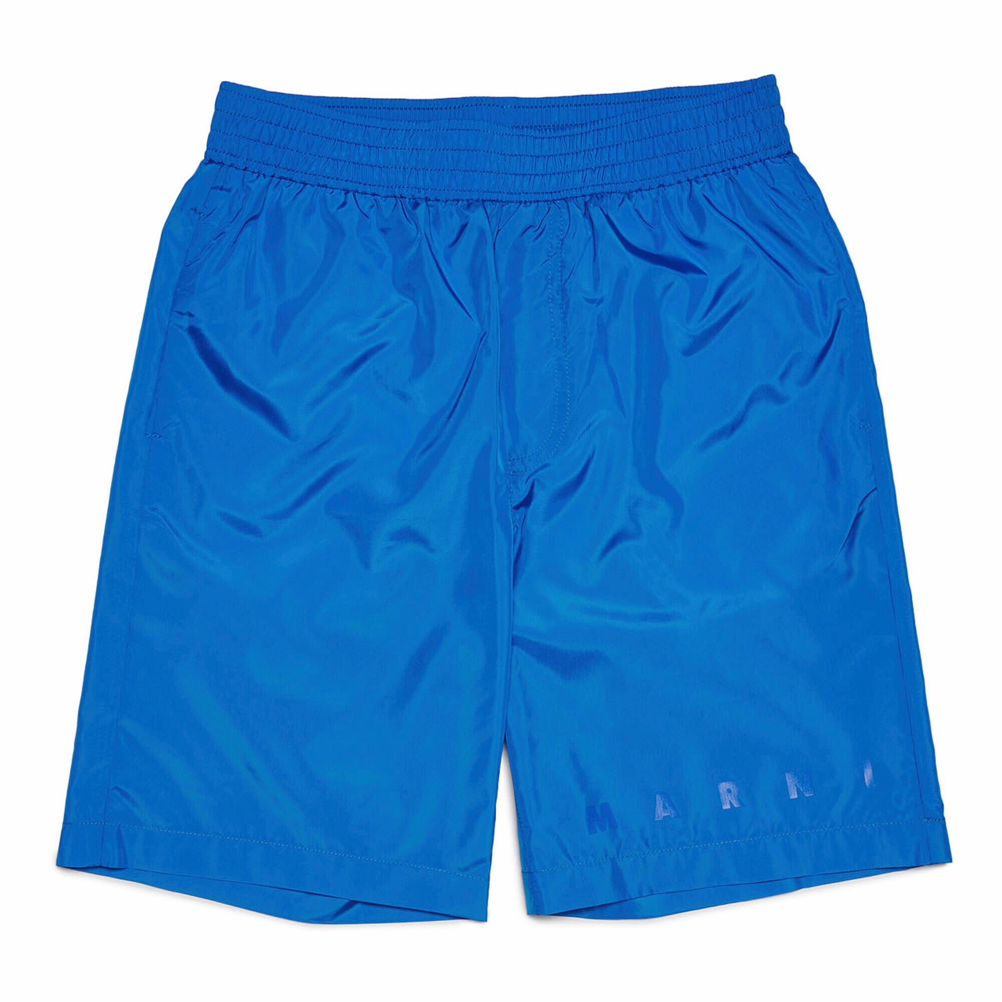 Boys & Girls Blue Logo Swim Shorts