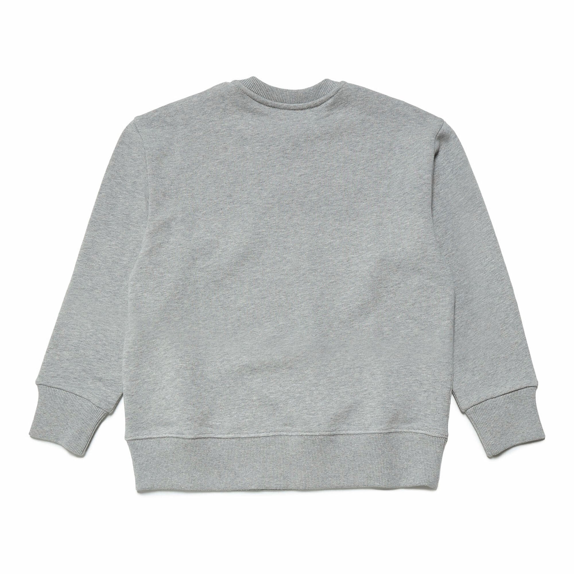 Boys & Girls Grey Logo Cotton Sweatshirt