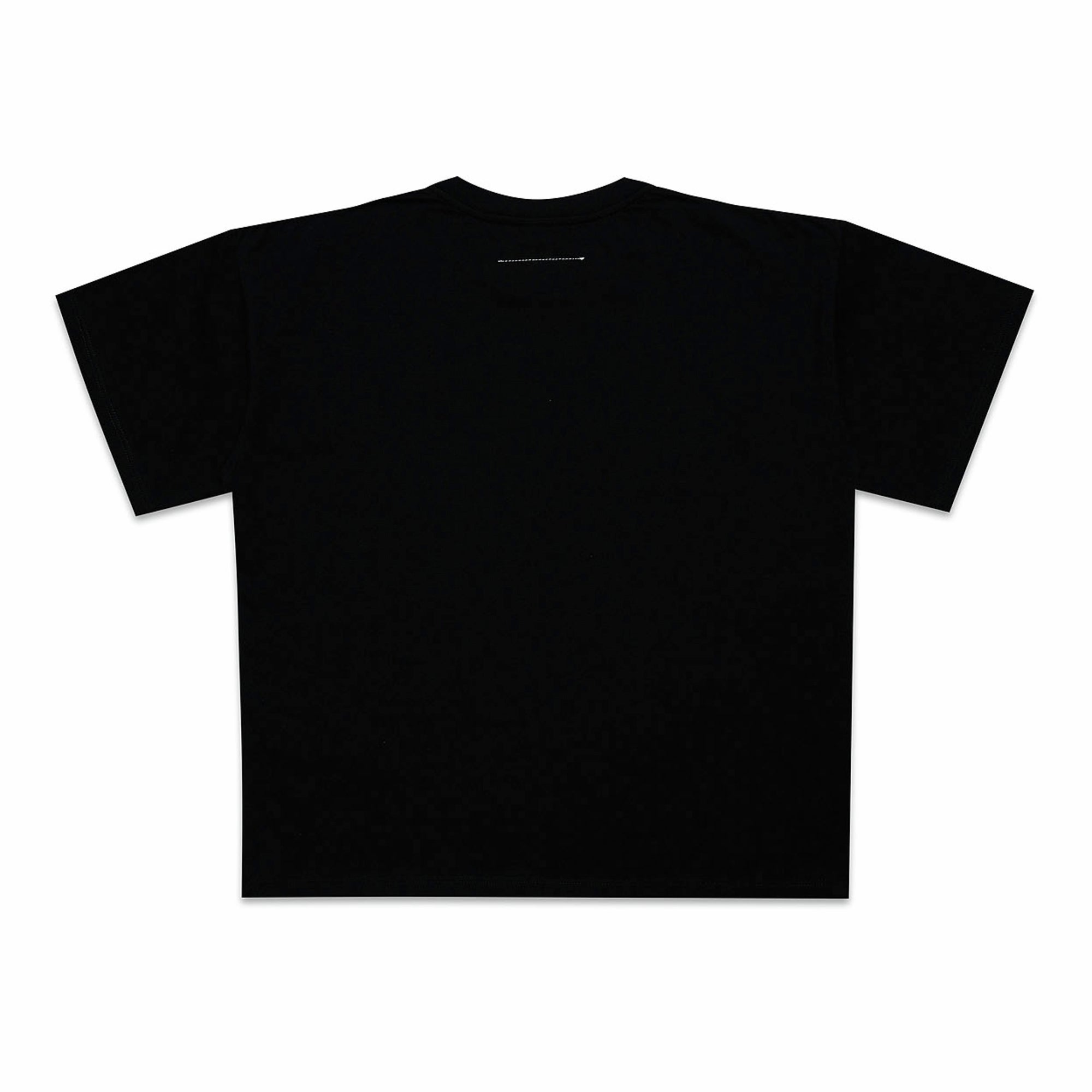 Boys & Girls Black Logo Cotton T-Shirt