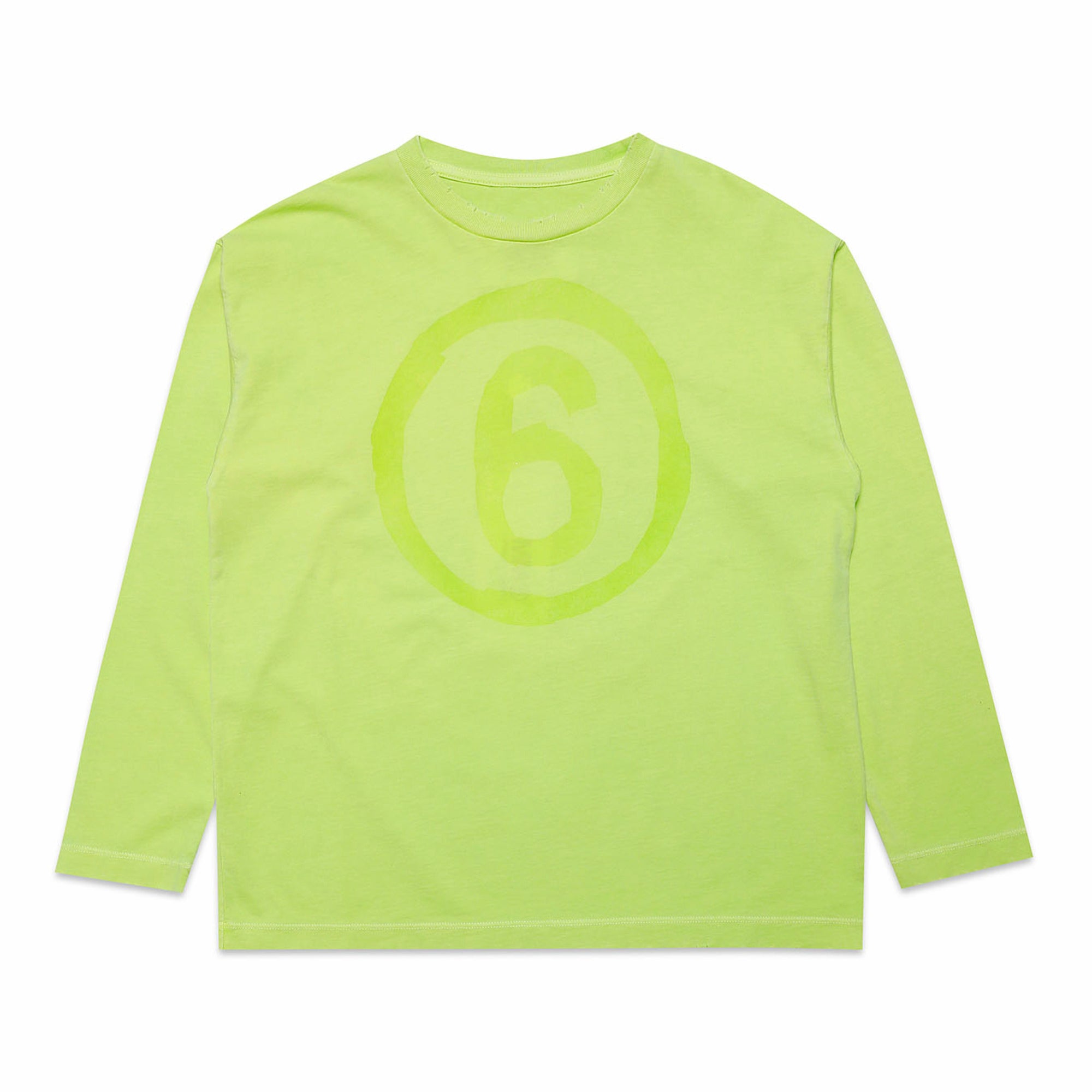 Boys & Girls Green Logo Cotton T-Shirt