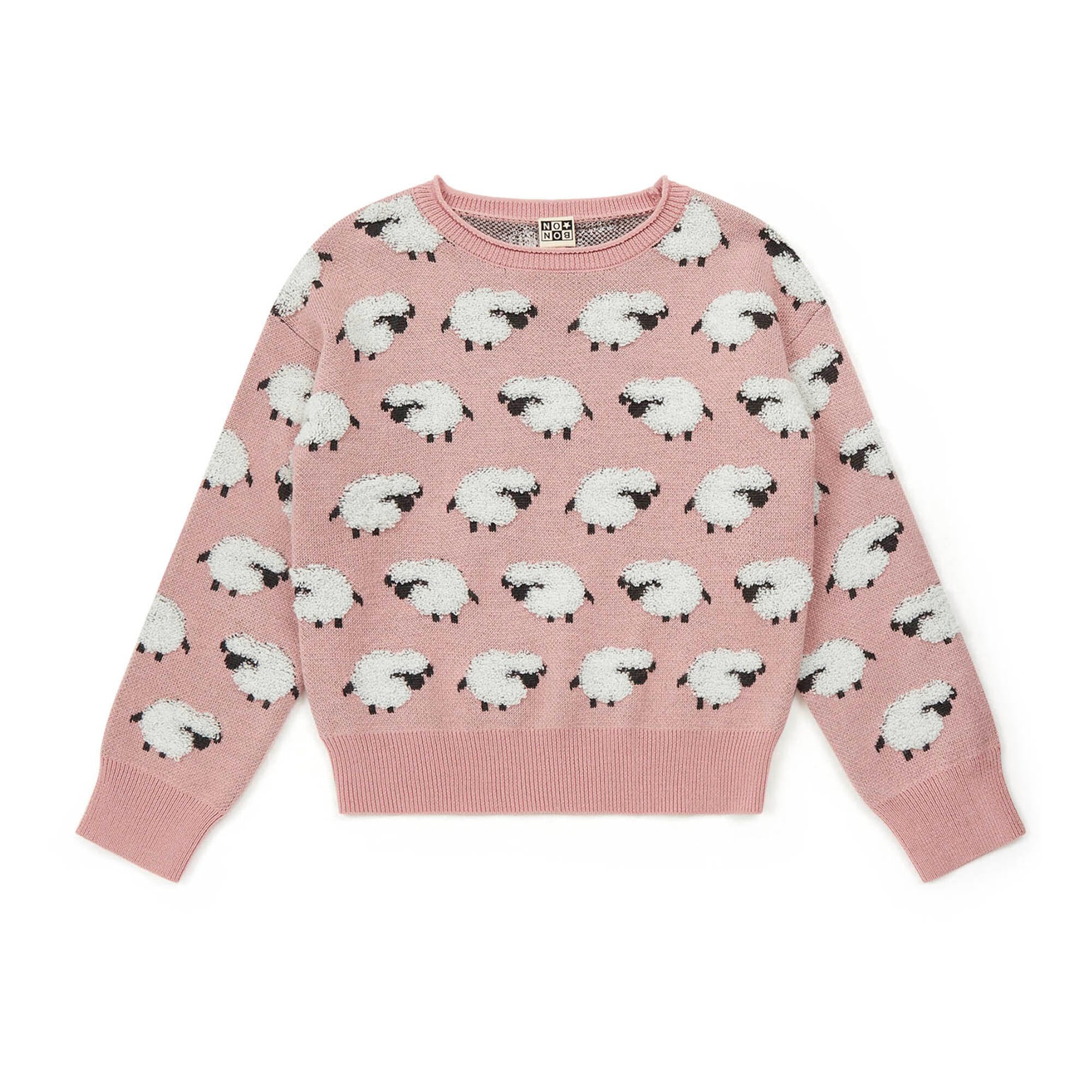 トップス sheep Girls Pink Sheep Sweater