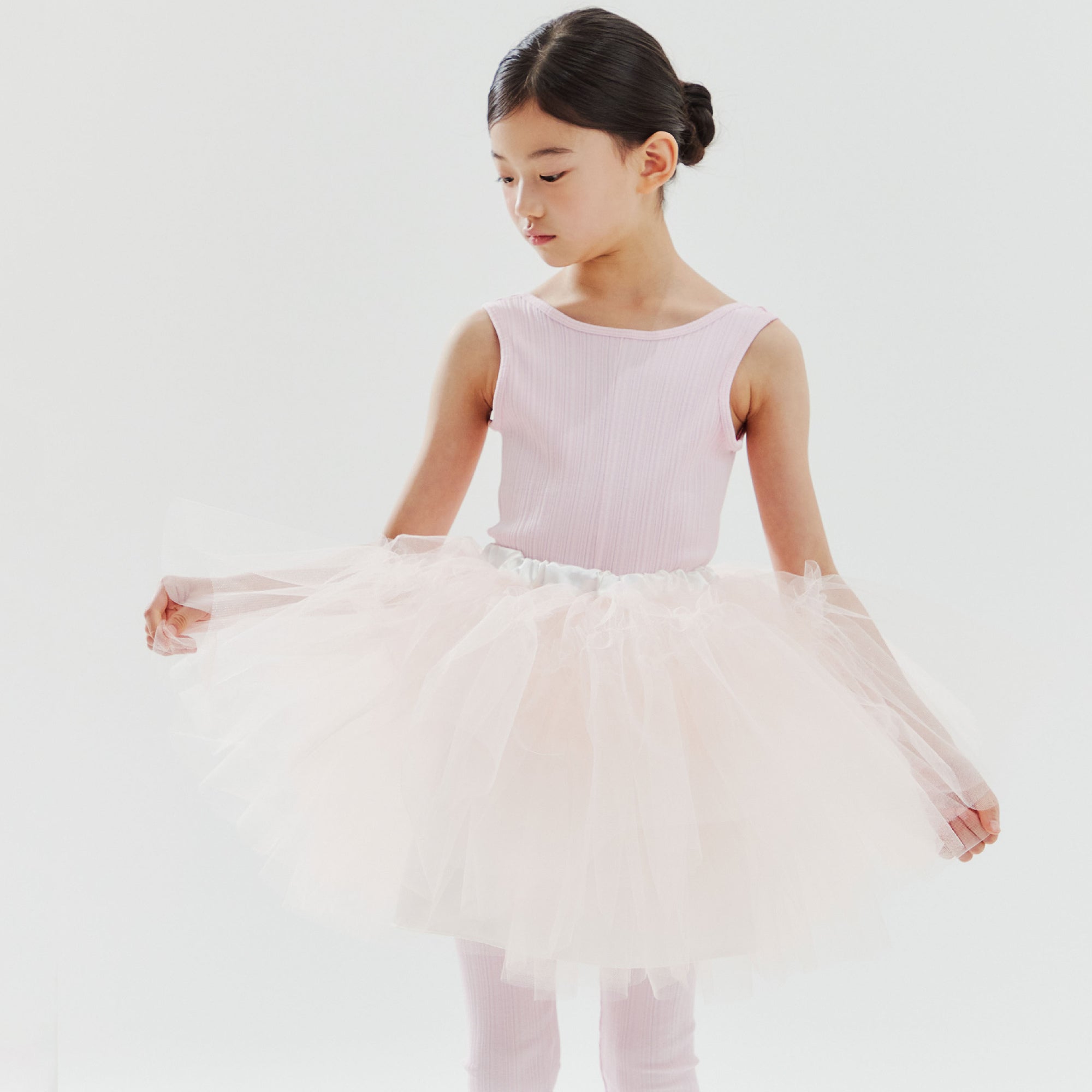 Girls Pink Ballet Jumpsuit