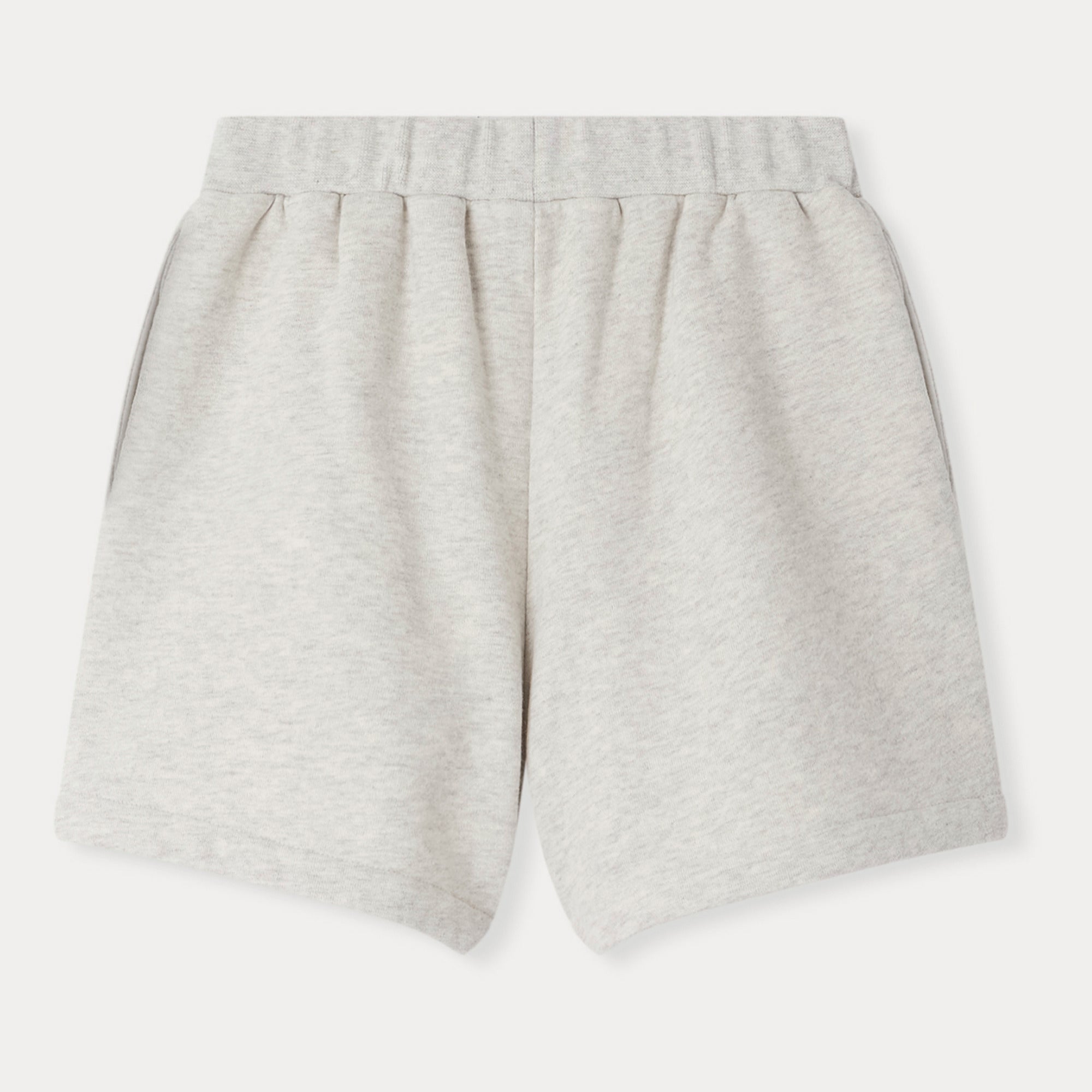 Girls Grey Cotton Shorts