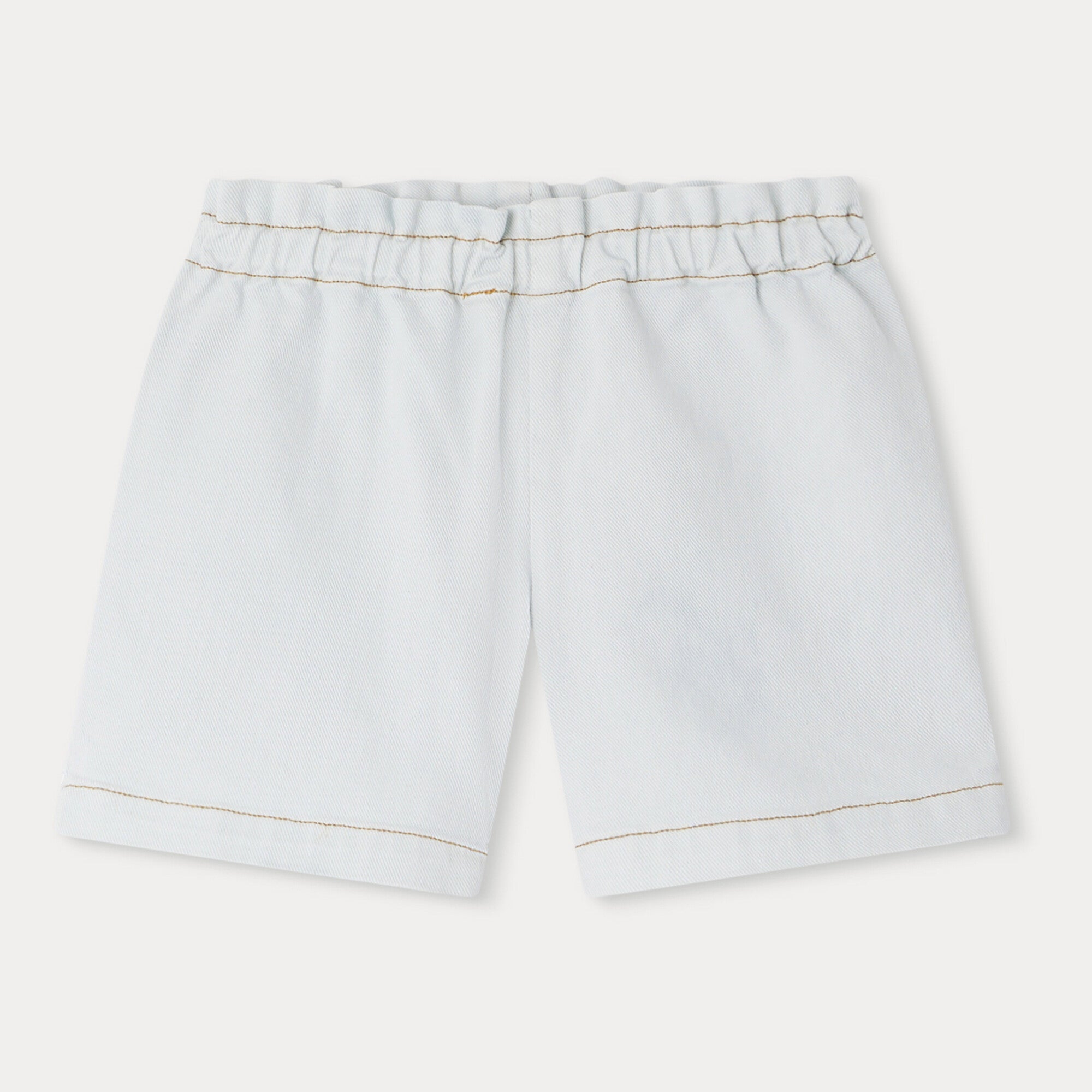 Girls Light Blue Denim Shorts