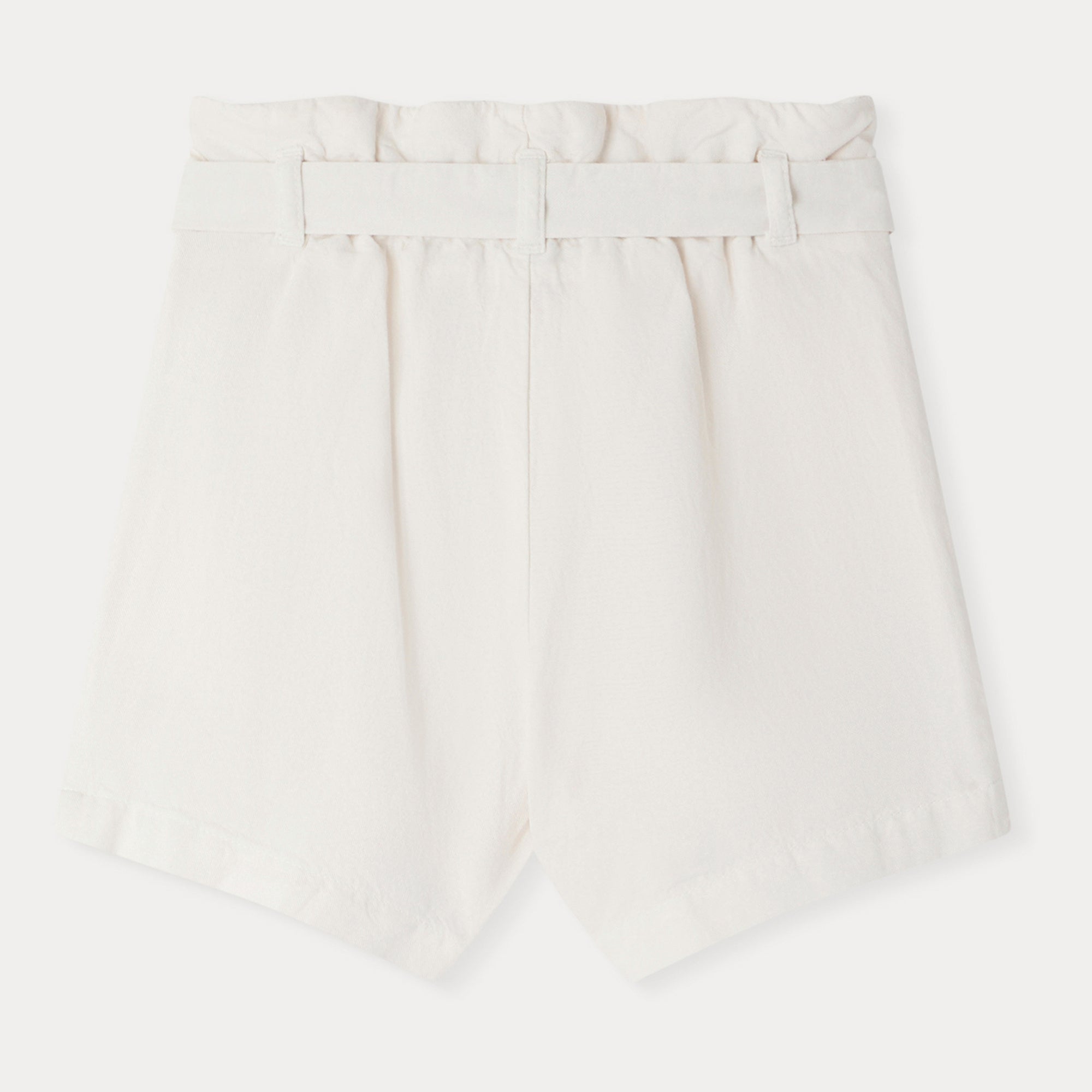 Girls White Shorts