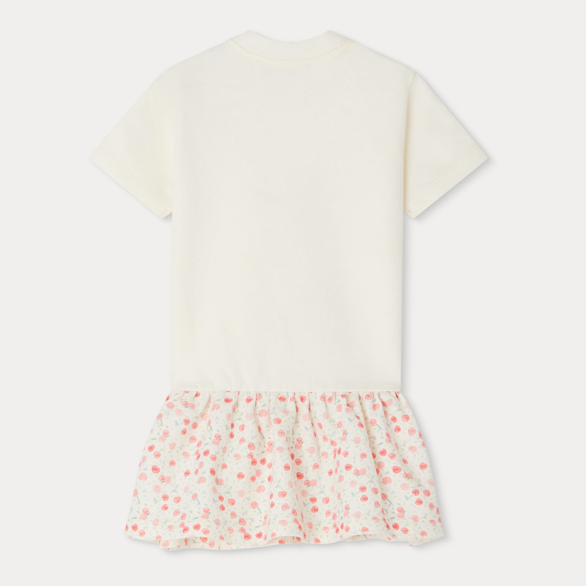Baby Girls White Cotton Dress