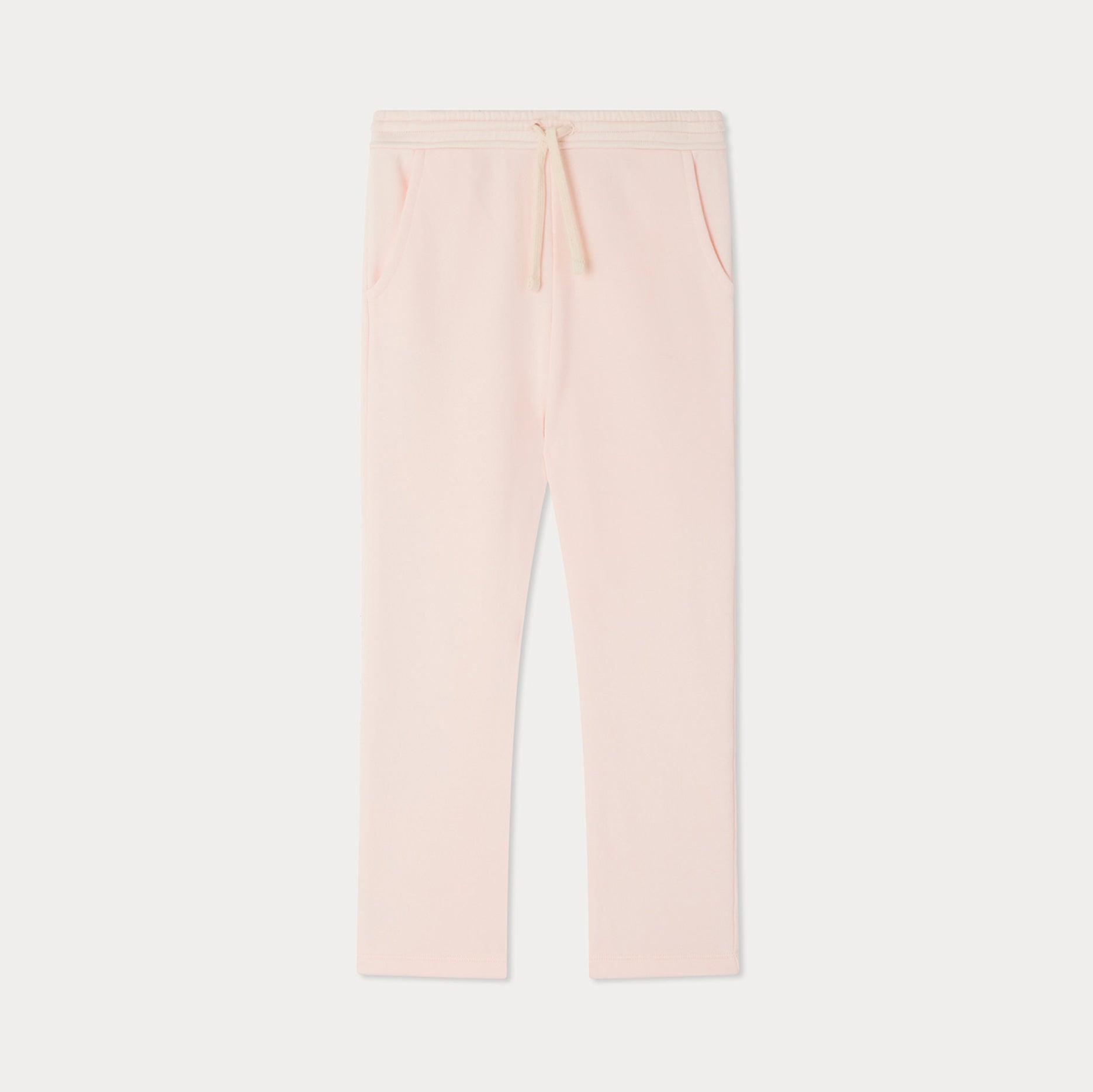 Girls Pink Cotton Trousers