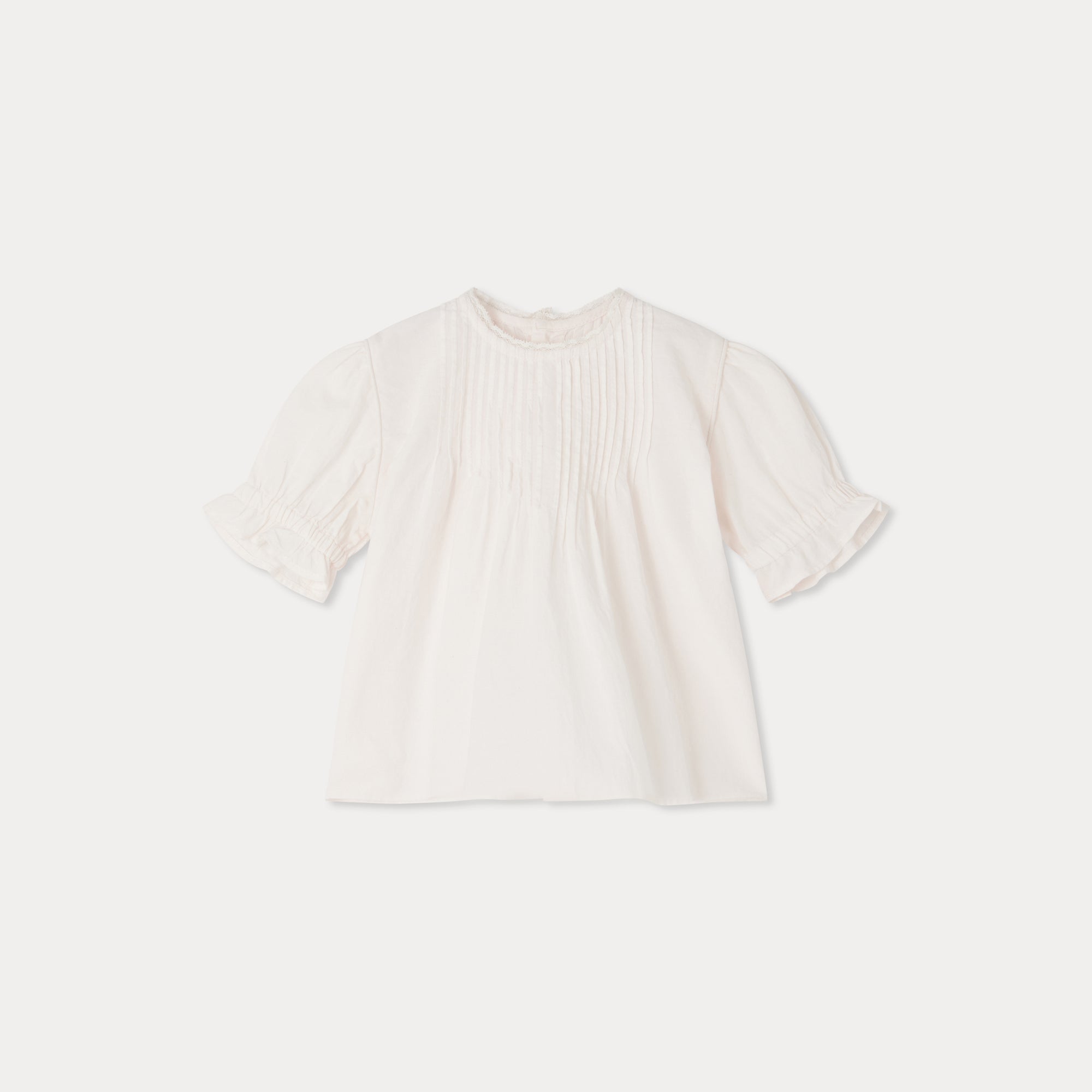 Baby Girls Pale Pink Cotton Top