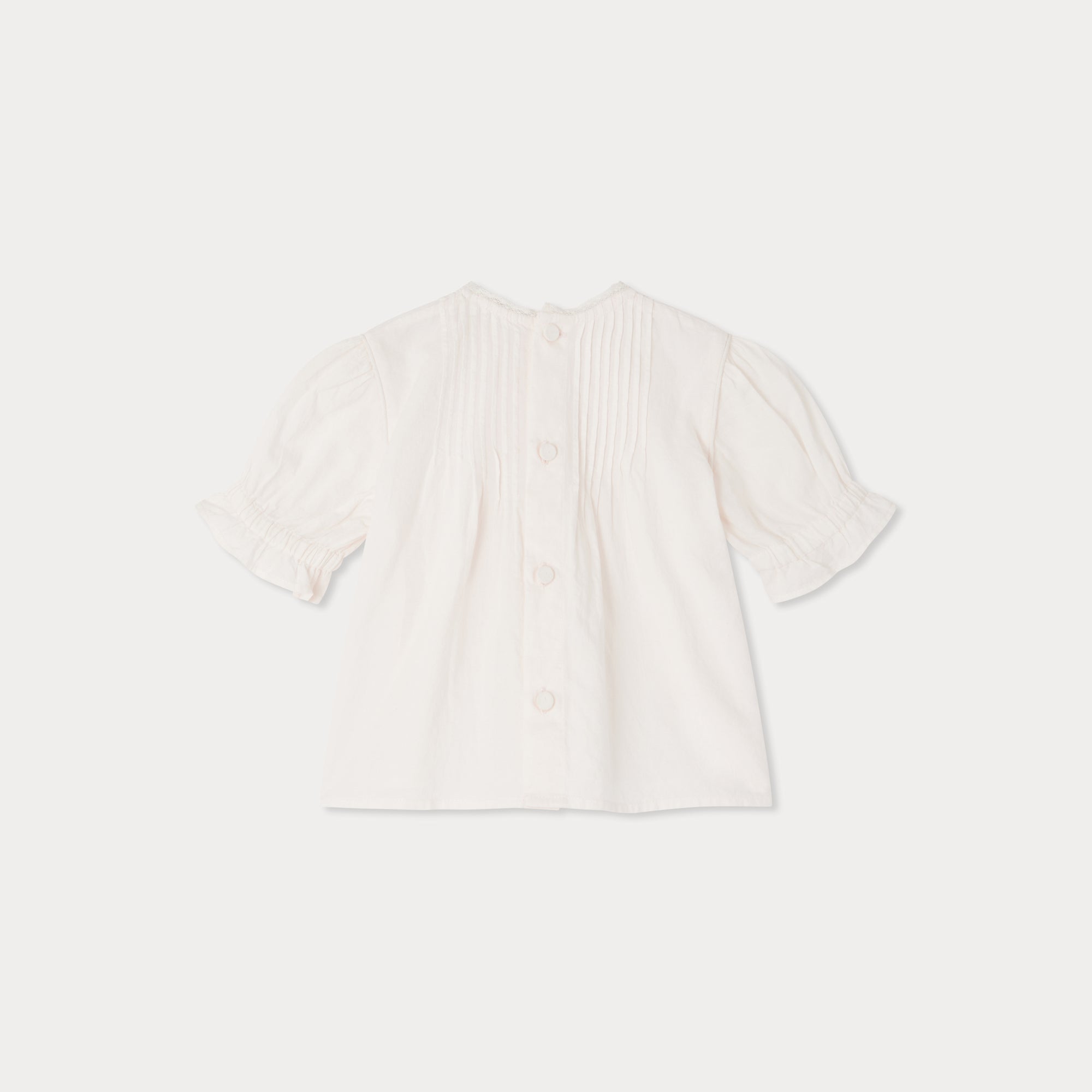 Baby Girls Pale Pink Cotton Top