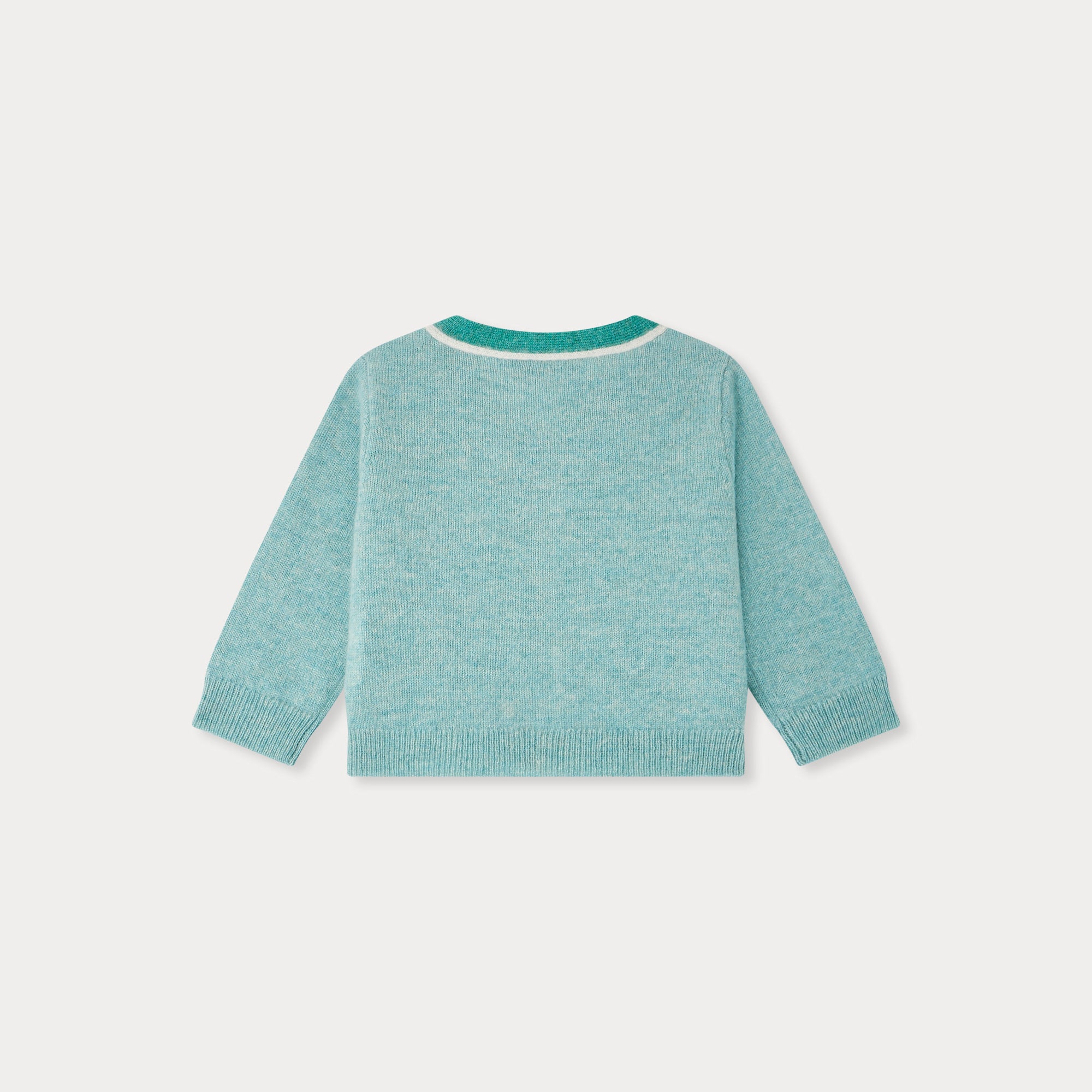 Baby Boys Emerald Cashmere Cardigan
