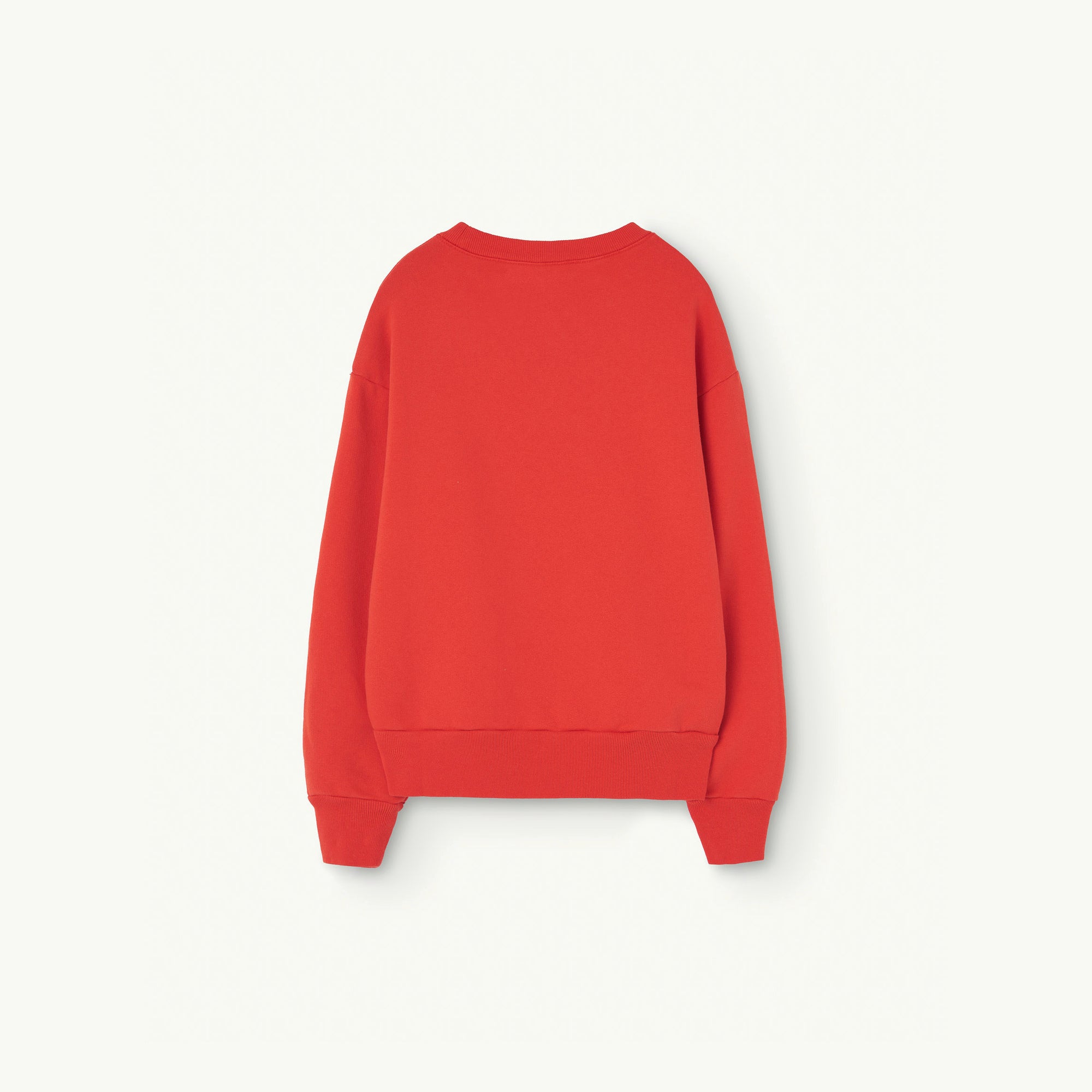 Boys & Girls Red Printed Cotton Sweatshirt