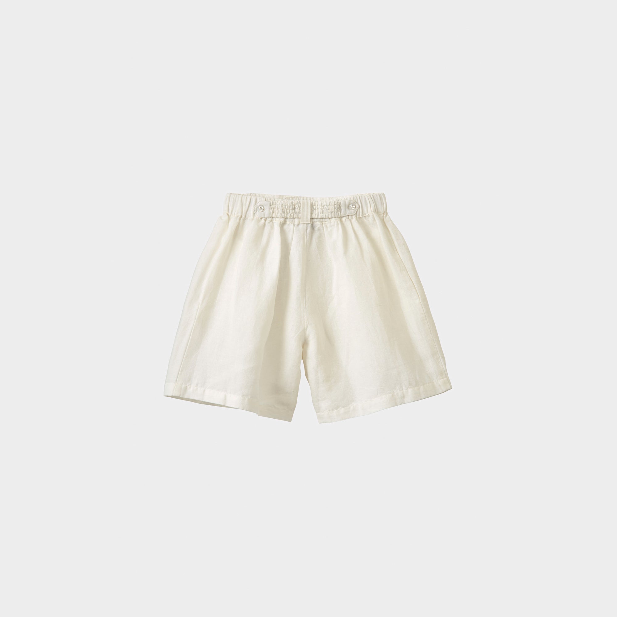 Boys & Girls White Shorts