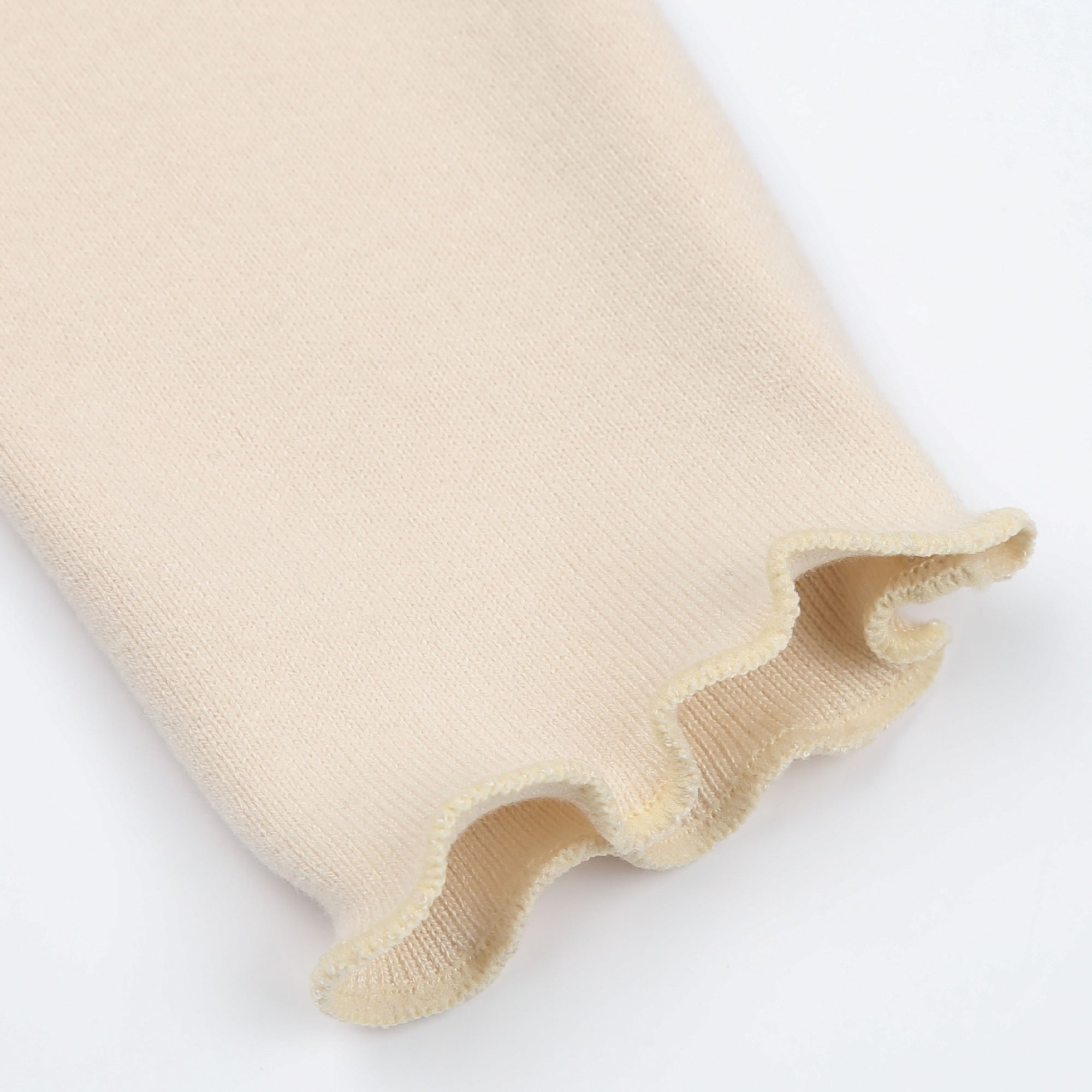 Girls Cream Ballet V-neck T-Shirt