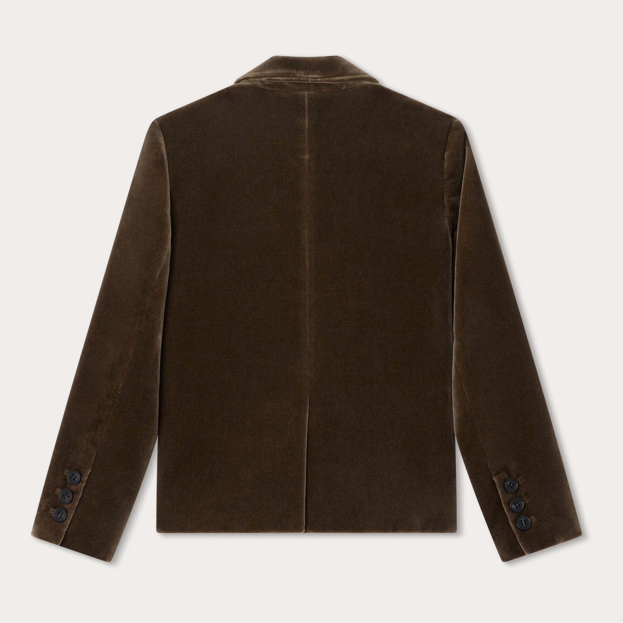 Boys & Girls Taupe Velvet Suit