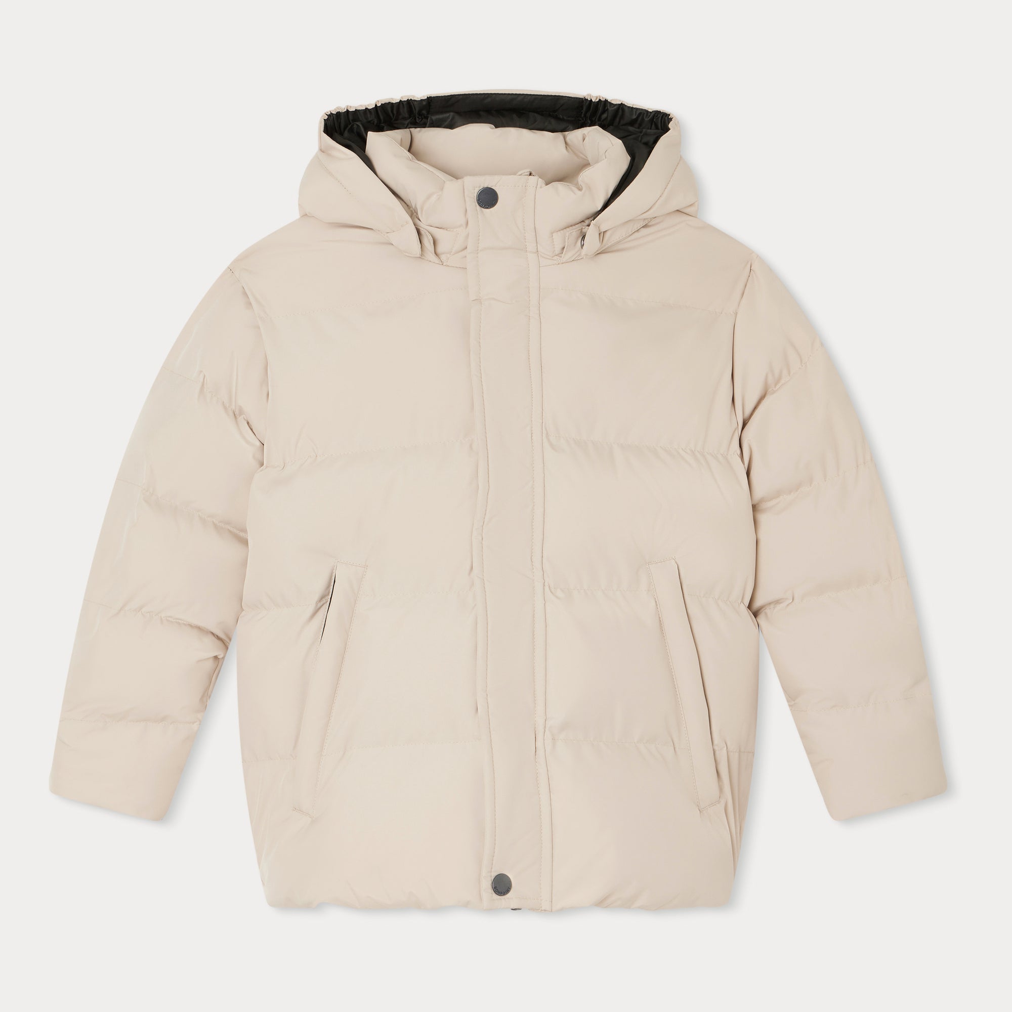 Boys White Padded Jacket