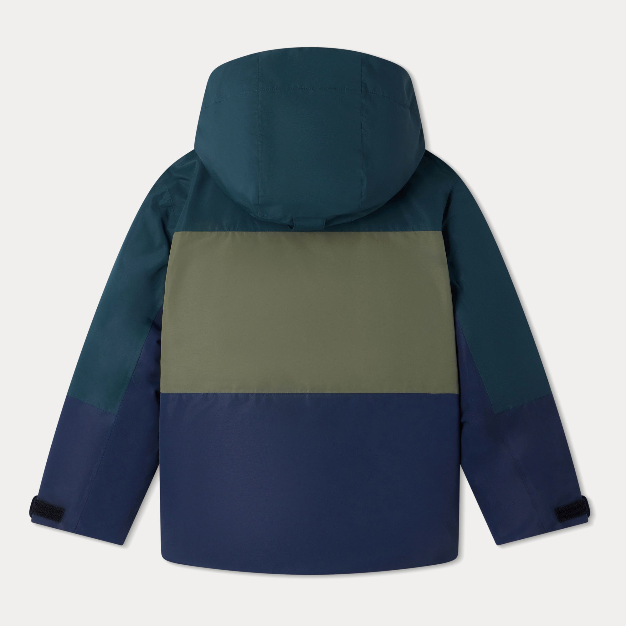 Boys Dark Green Snow Padded Down Jacket