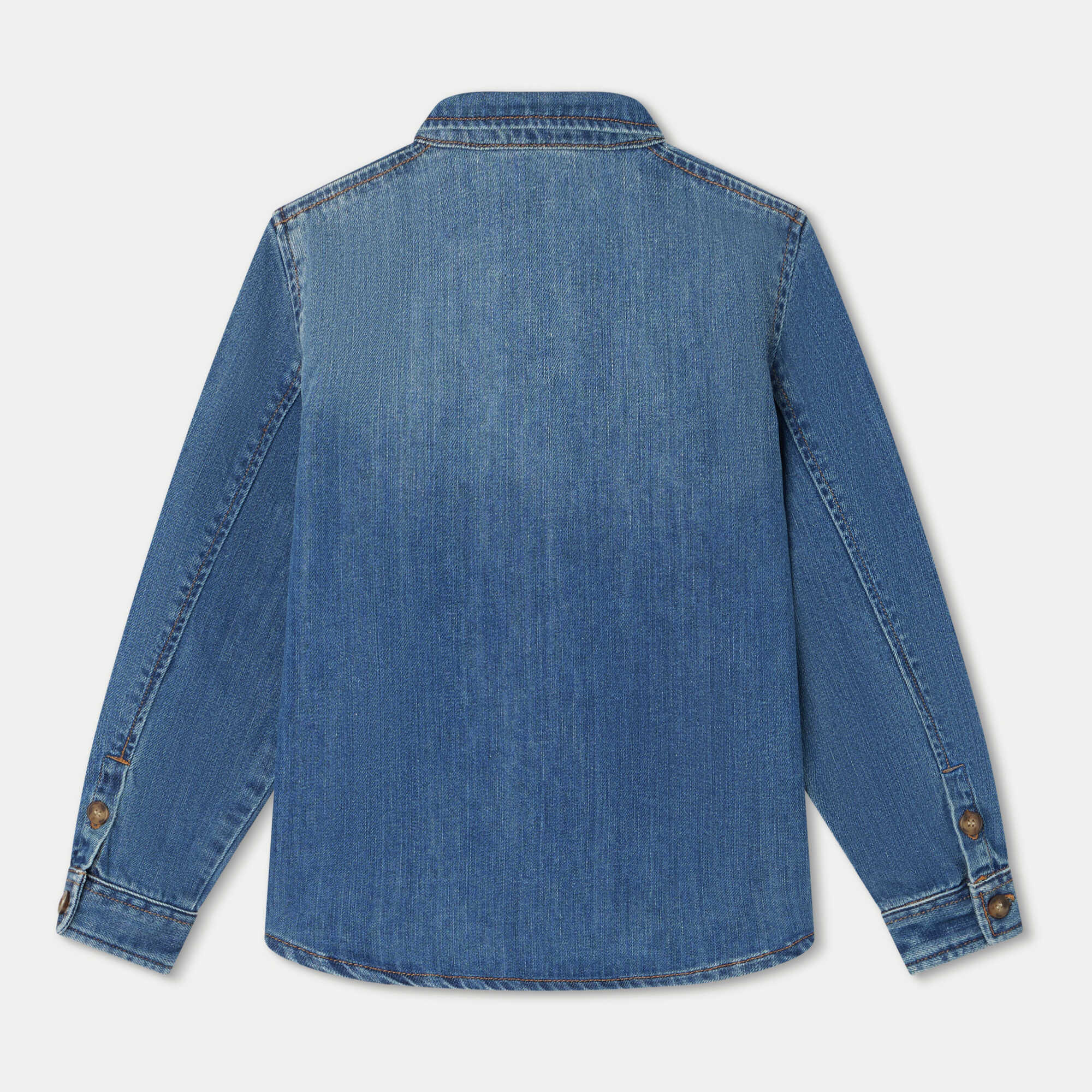 Boys Blue Denim Shirt